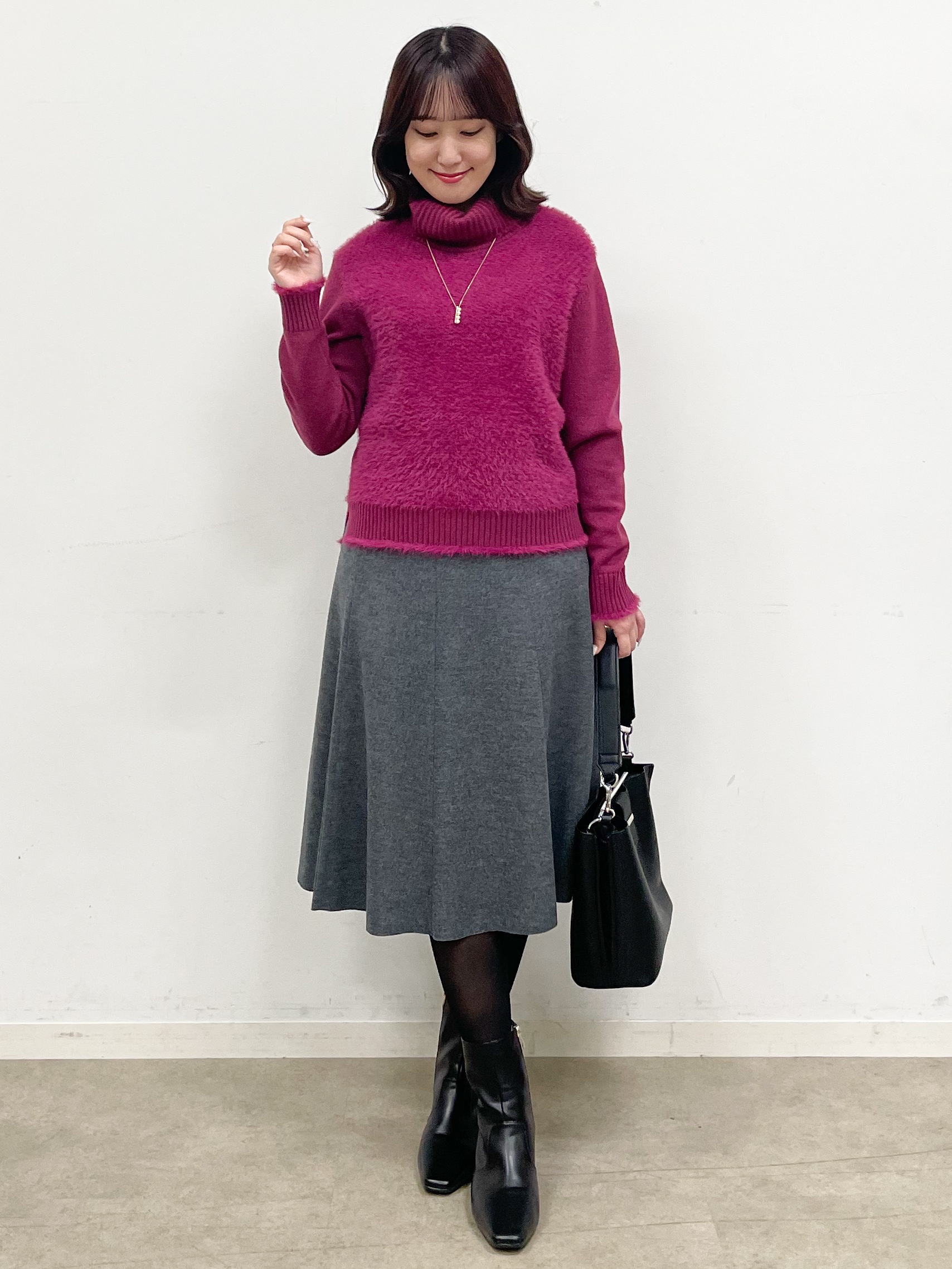 yukariさんの「Reflect｜【セットアップ可】Aラインフレアスカート」を使ったコーディネート