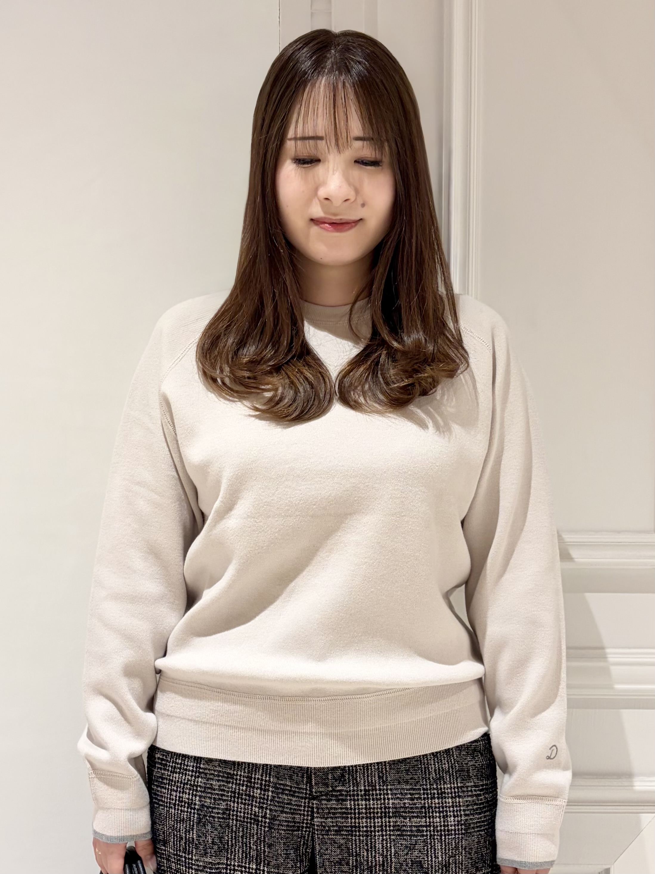 minowaさんの「DRESSTERIOR｜【STORY11月号掲載/マシンウォッシャブル】コットンカシミヤニット」を使ったコーディネート