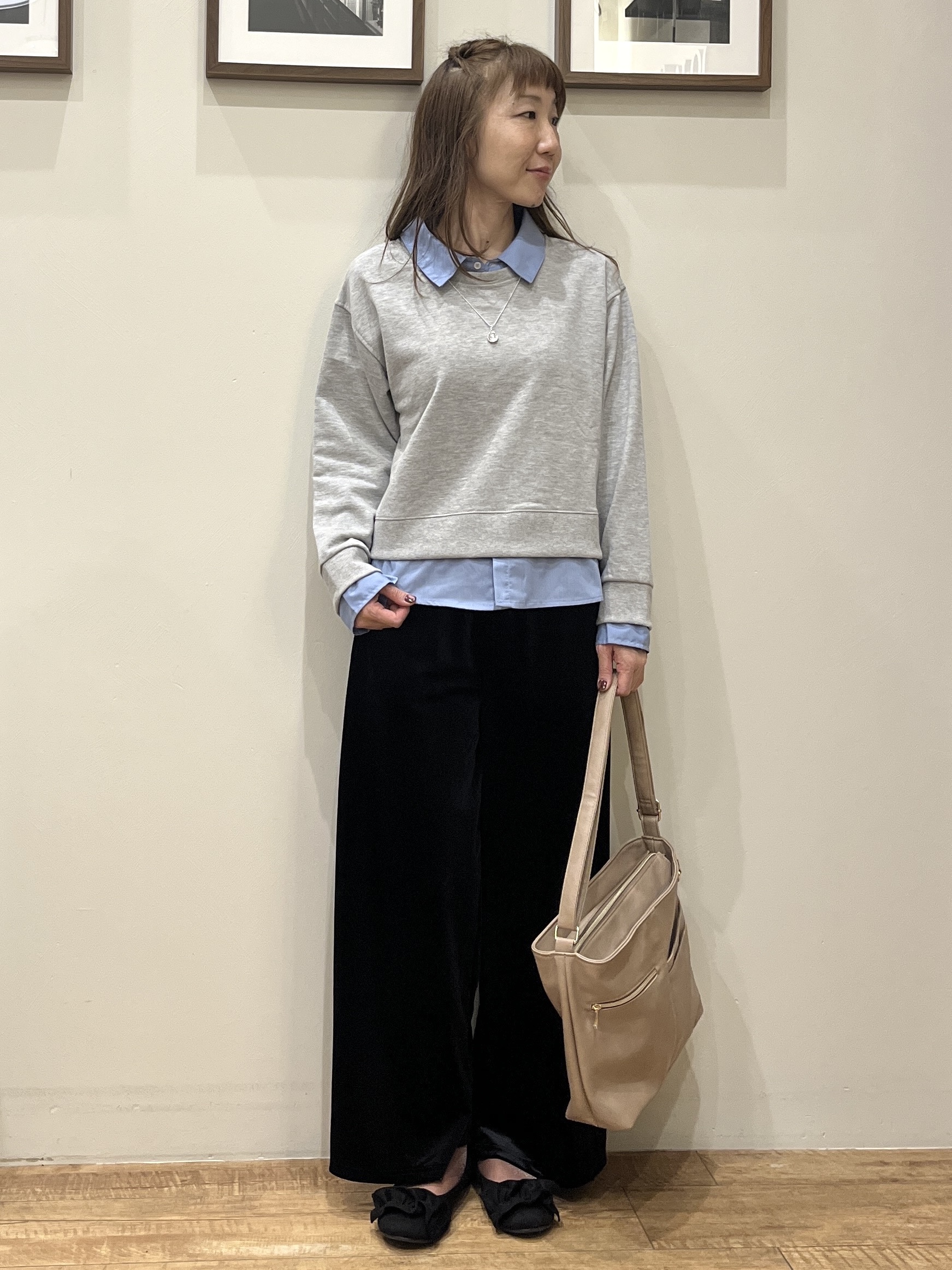 まつみさんの「SHOO･LA･RUE｜【洗濯機可/撥水/マルチWAY】ファーライナー付き 毎日欲張りマンパ」を使ったコーディネート