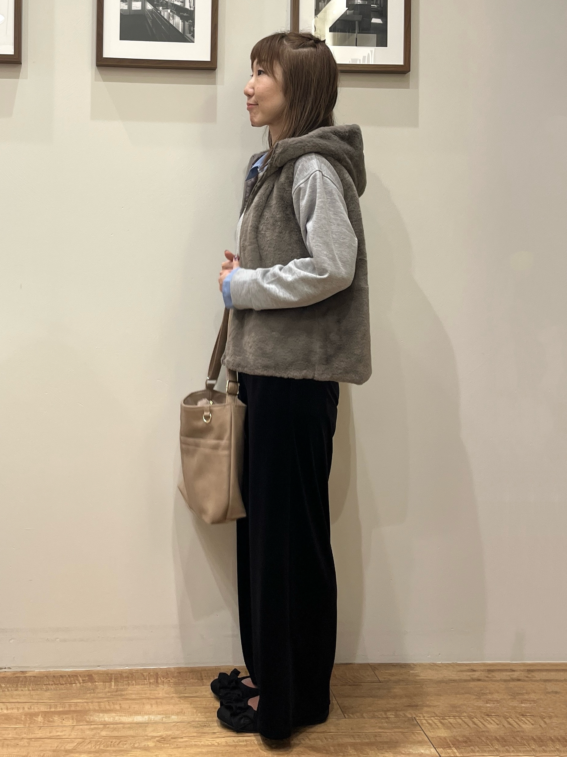 まつみさんの「SHOO･LA･RUE｜【洗濯機可/撥水/マルチWAY】ファーライナー付き 毎日欲張りマンパ」を使ったコーディネート
