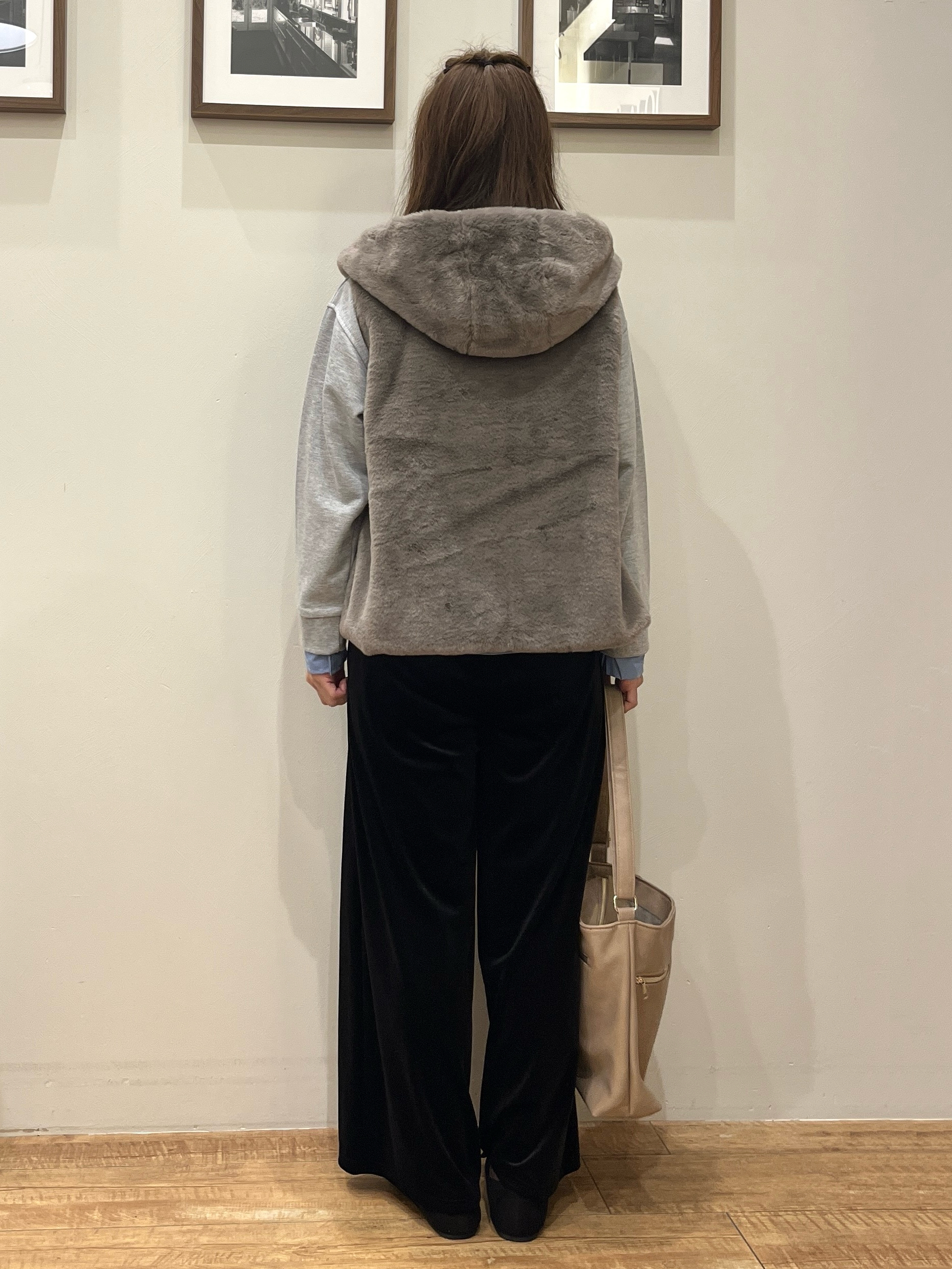 まつみさんの「SHOO･LA･RUE｜【洗濯機可/撥水/マルチWAY】ファーライナー付き 毎日欲張りマンパ」を使ったコーディネート