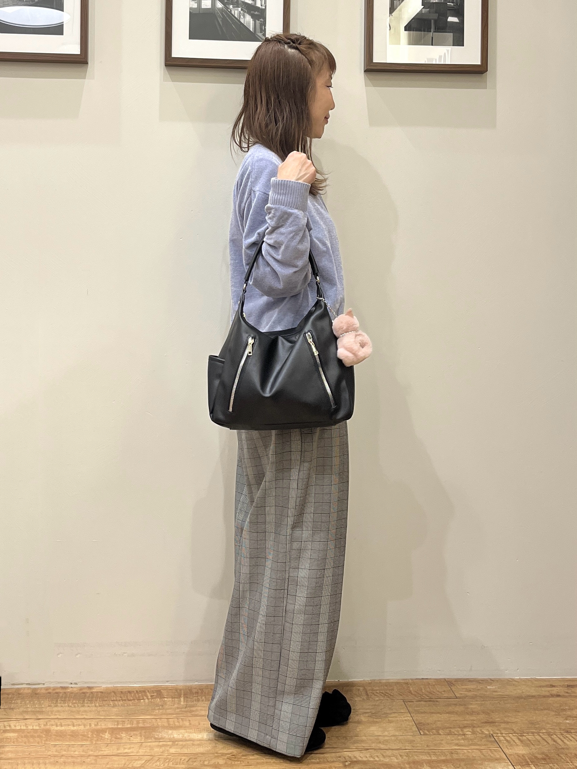 まつみさんの「SHOO･LA･RUE｜【S-LL/撥水】ゴールドパーツで女性らしく ギャザーブルゾン」を使ったコーディネート