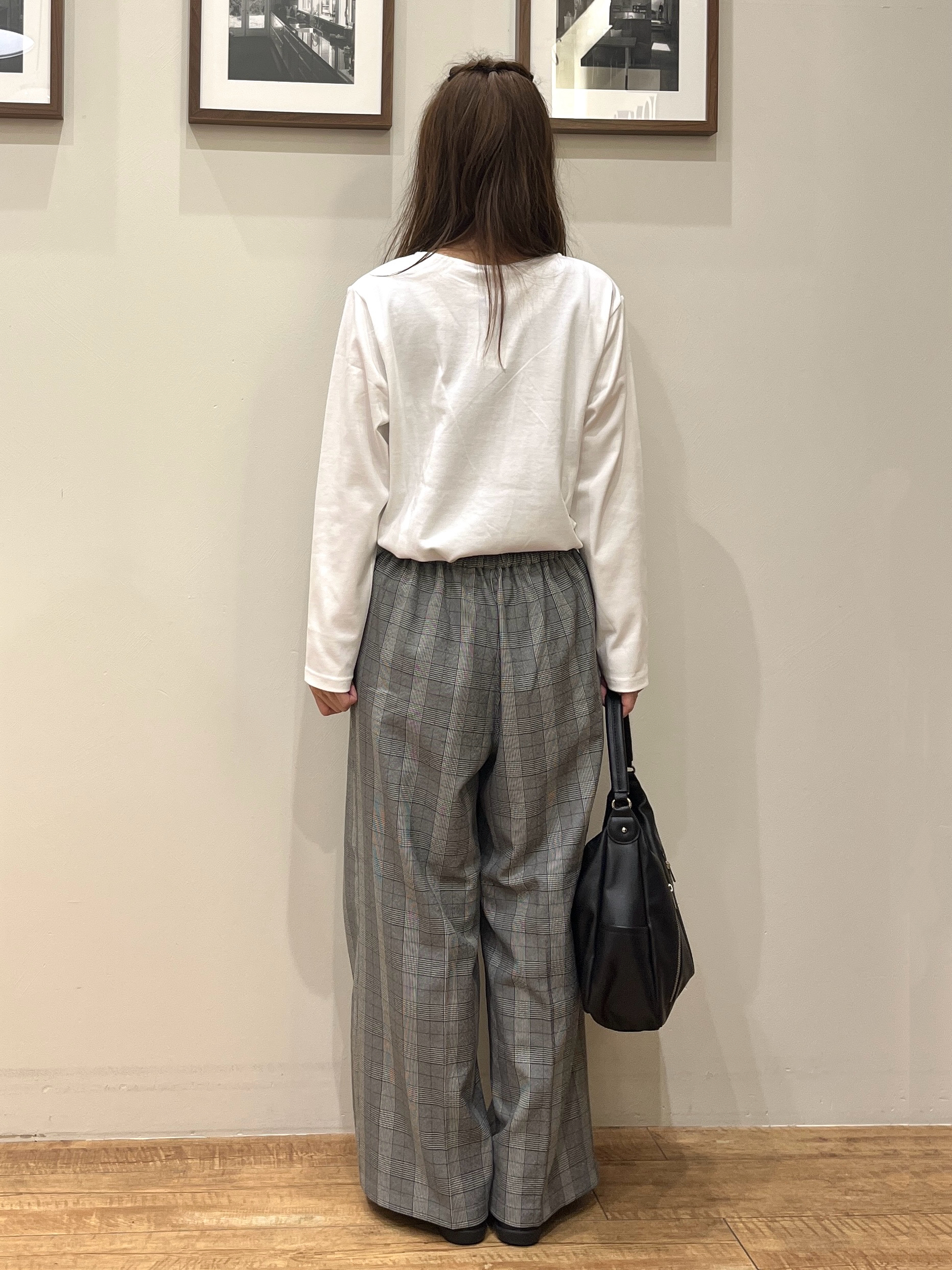 まつみさんの「SHOO･LA･RUE｜【セットアップ可/洗濯後しわになりにくい】ウールフィール ダブルジャケット」を使ったコーディネート