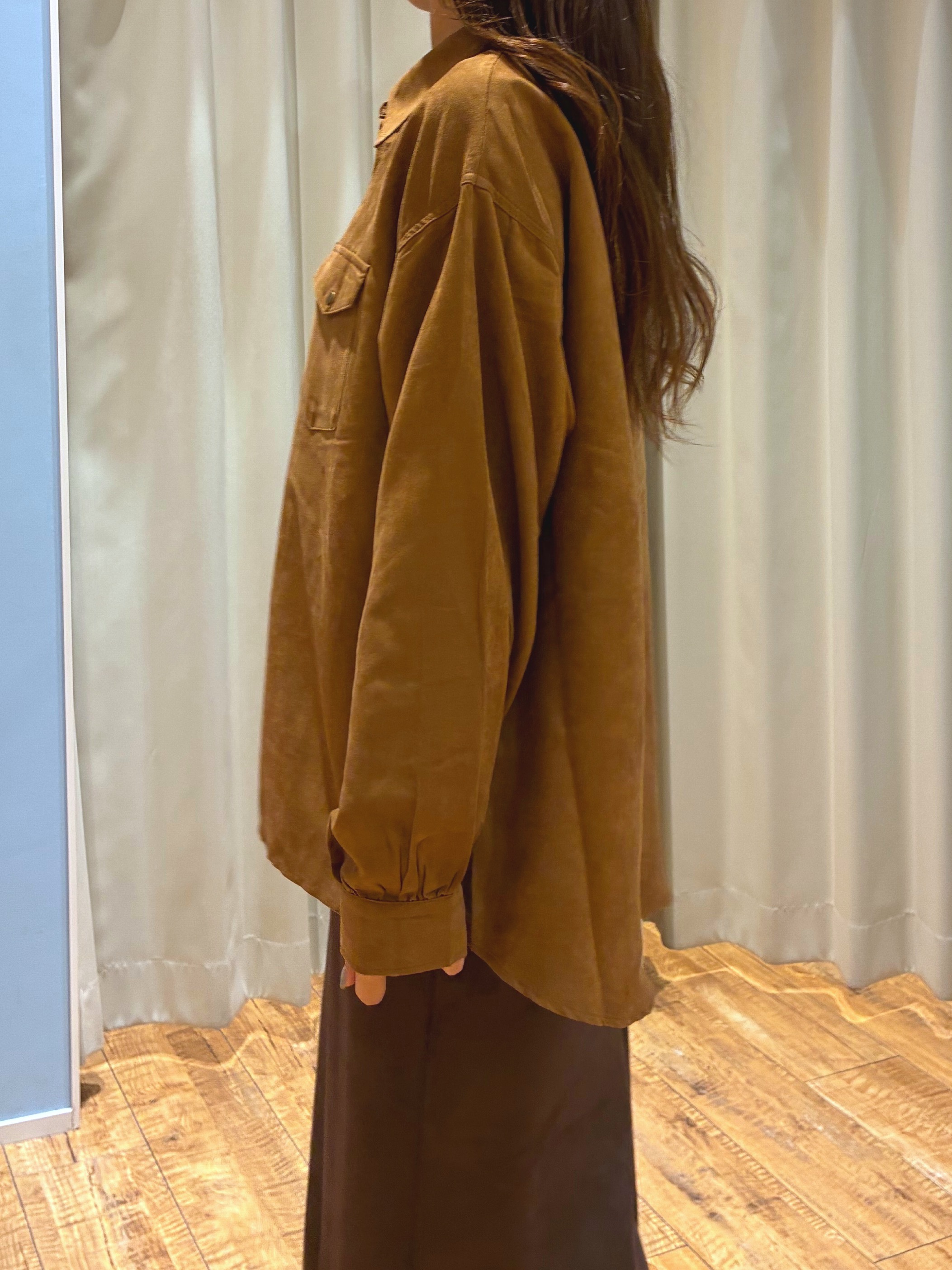 もんちゃんさんの「SHOO･LA･RUE｜【洗濯機可/S-LL】カップ付き Wストラップ テレコキャミソール」を使ったコーディネート