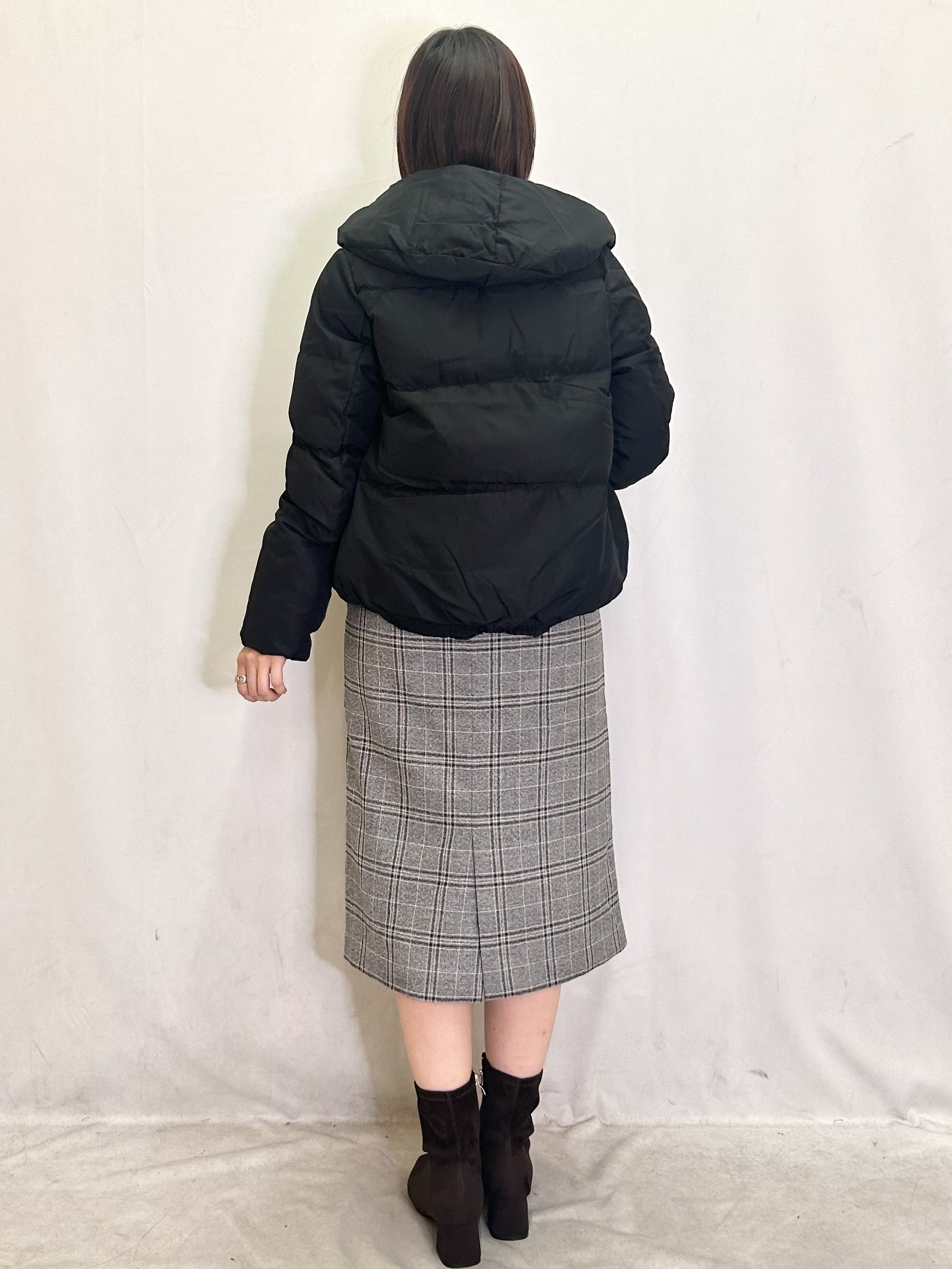 きららさんの「index｜河田ダウンショートコート 【洗濯機OK／静電気防止（裏地）／撥水／XS-3L】」を使ったコーディネート