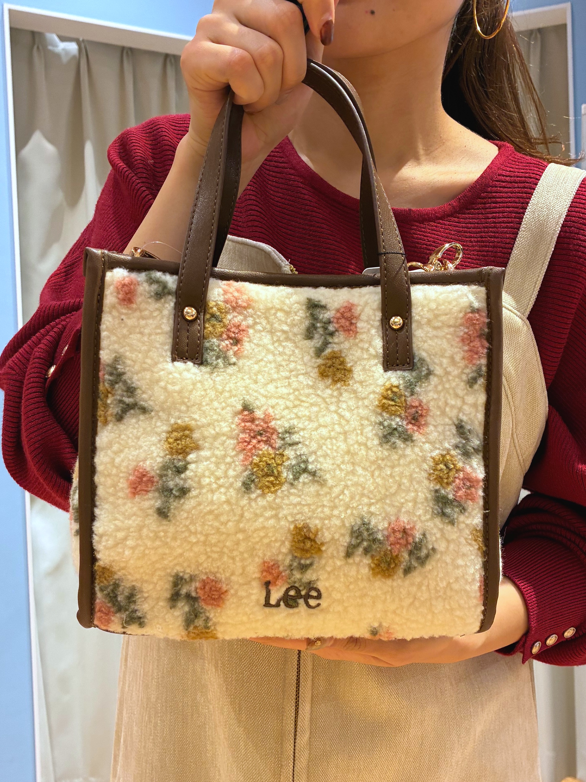 もんちゃんさんの「SHOO･LA･RUE｜【洗濯機可/体型カバー】やわらかリブドルマンニット」を使ったコーディネート
