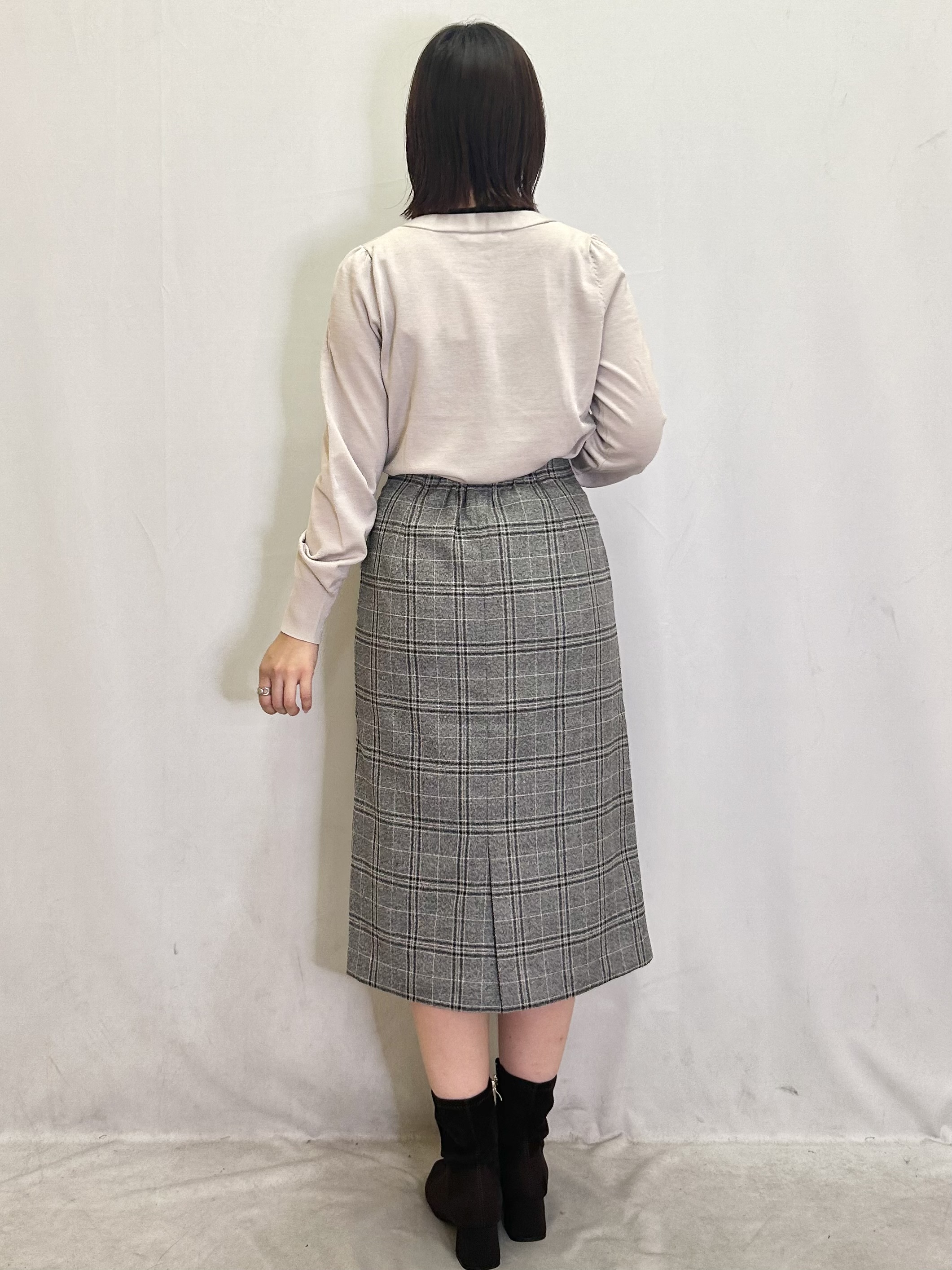 きららさんの「index｜【植草美幸先生が指南する好印象スタイル】カシミヤ混ノーカラーショートコート」を使ったコーディネート