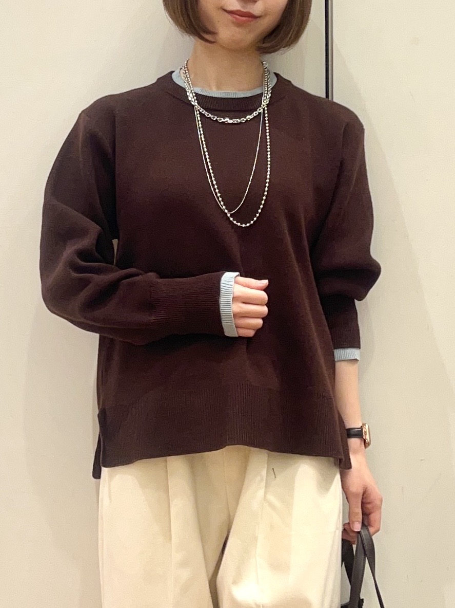 AIRIさんの「SHOO･LA･RUE｜【着丈選べる／セットアップ可／ぱちぱちしにくい】洗濯後しわになりにくい 両面微起毛 あったかイージー」を使ったコーディネート