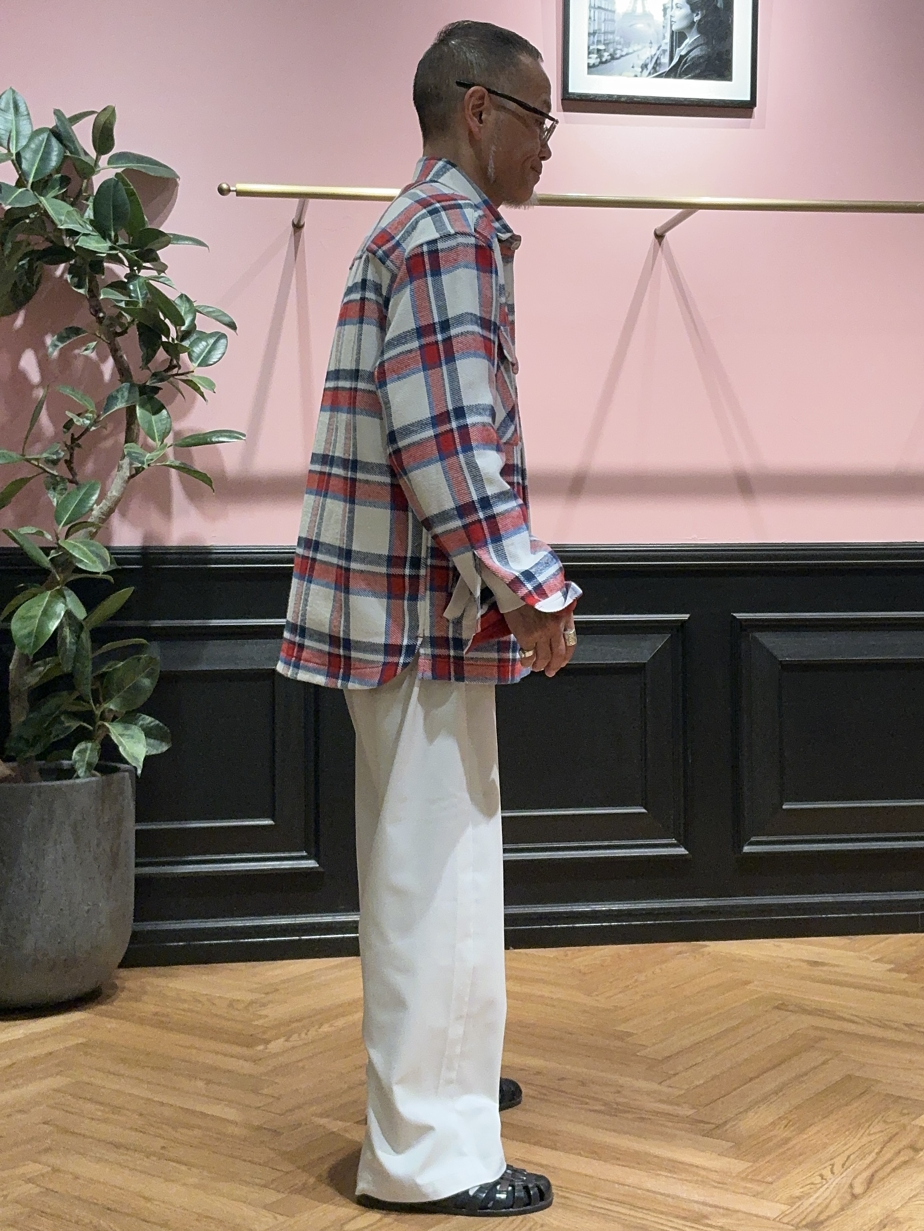 torigoeさんの「DRESSTERIOR｜クルーネック モールニット」を使ったコーディネート