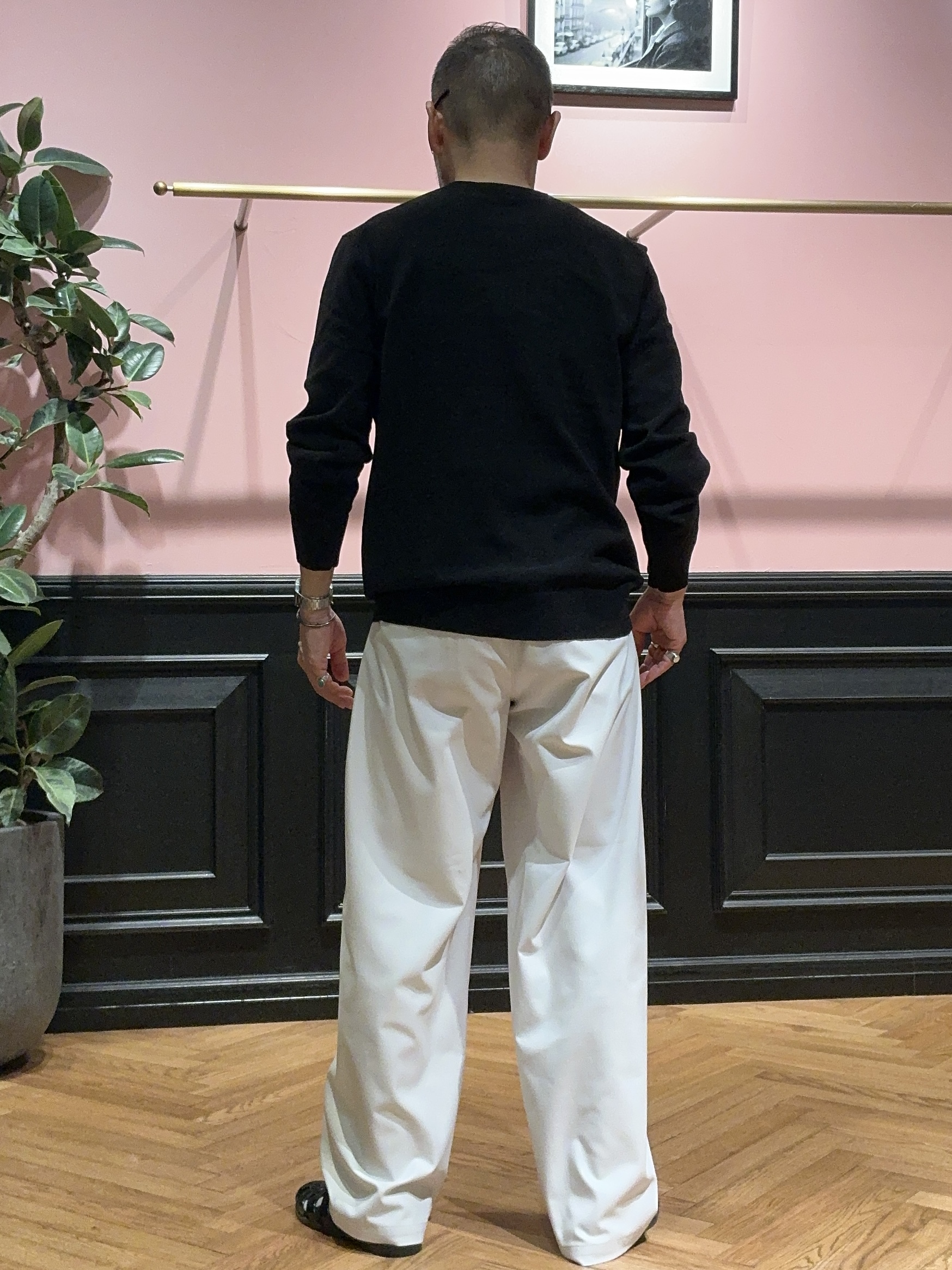 torigoeさんの「DRESSTERIOR｜クルーネック モールニット」を使ったコーディネート
