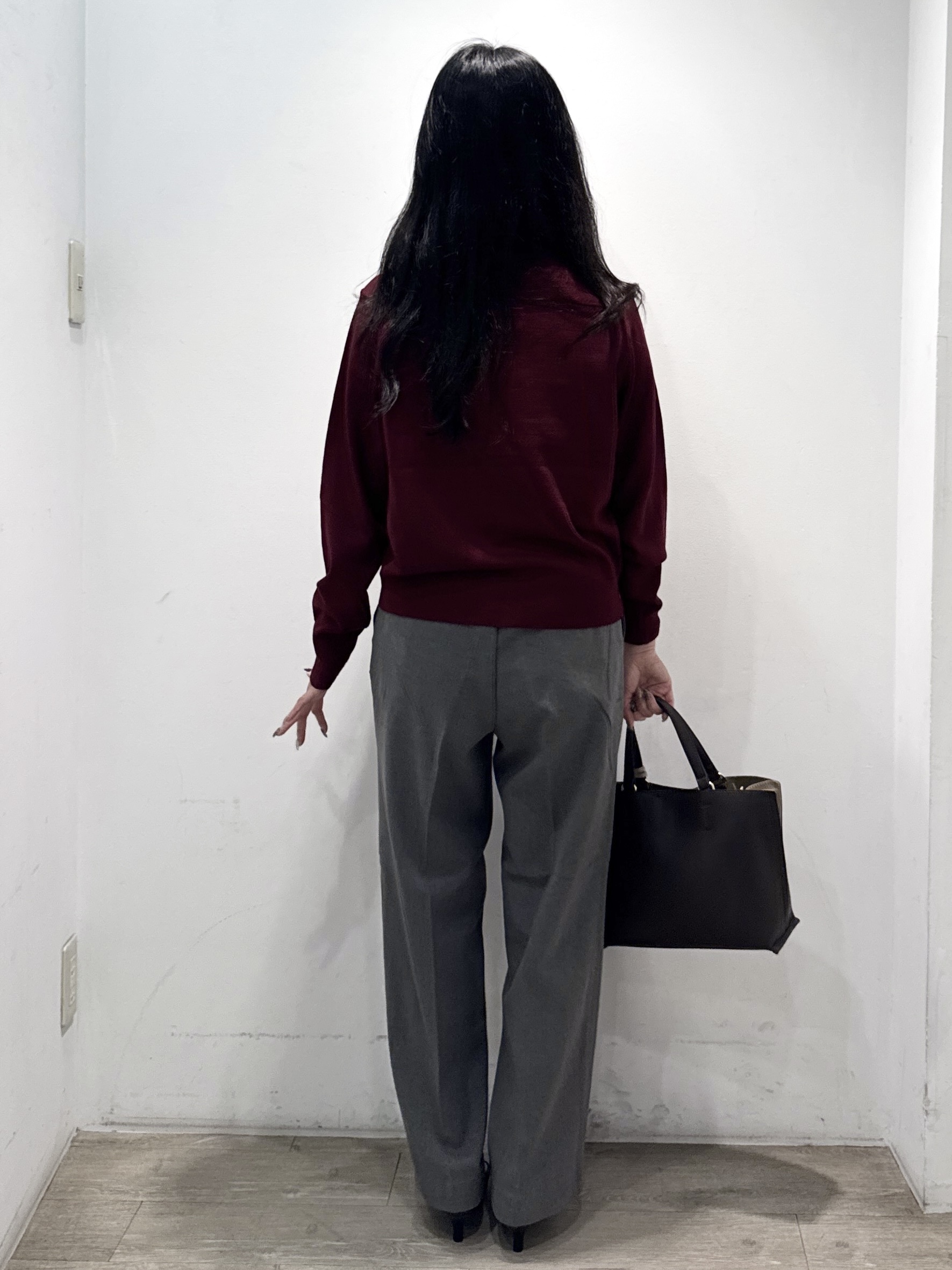 yuicciさんの「OPAQUE.CLIP｜『THE』名品ニットカーディガン【洗濯機OK】」を使ったコーディネート
