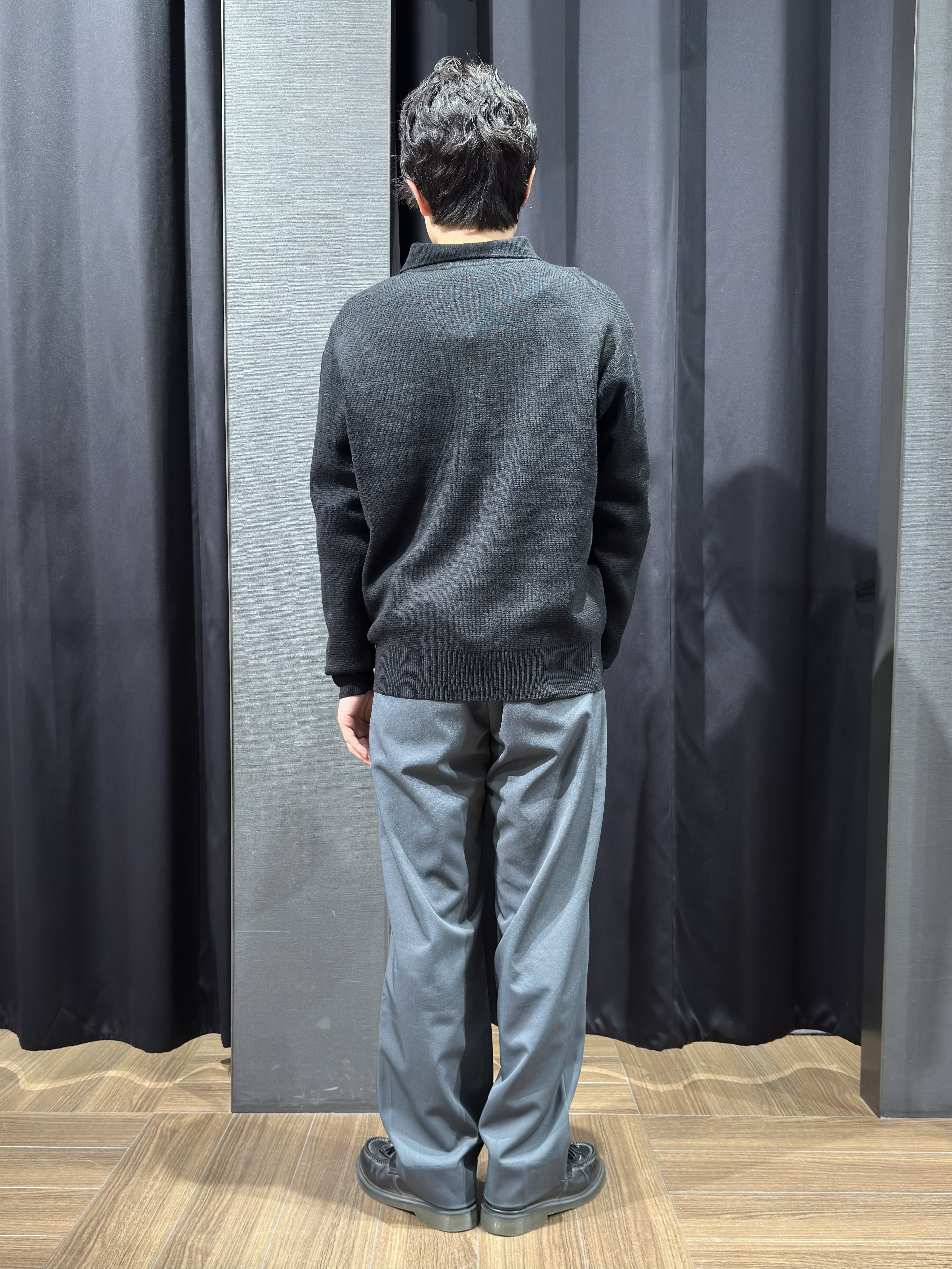 tomoyaさんの「THE SHOP TK｜【洗濯機OK】ハーフジップニット」を使ったコーディネート