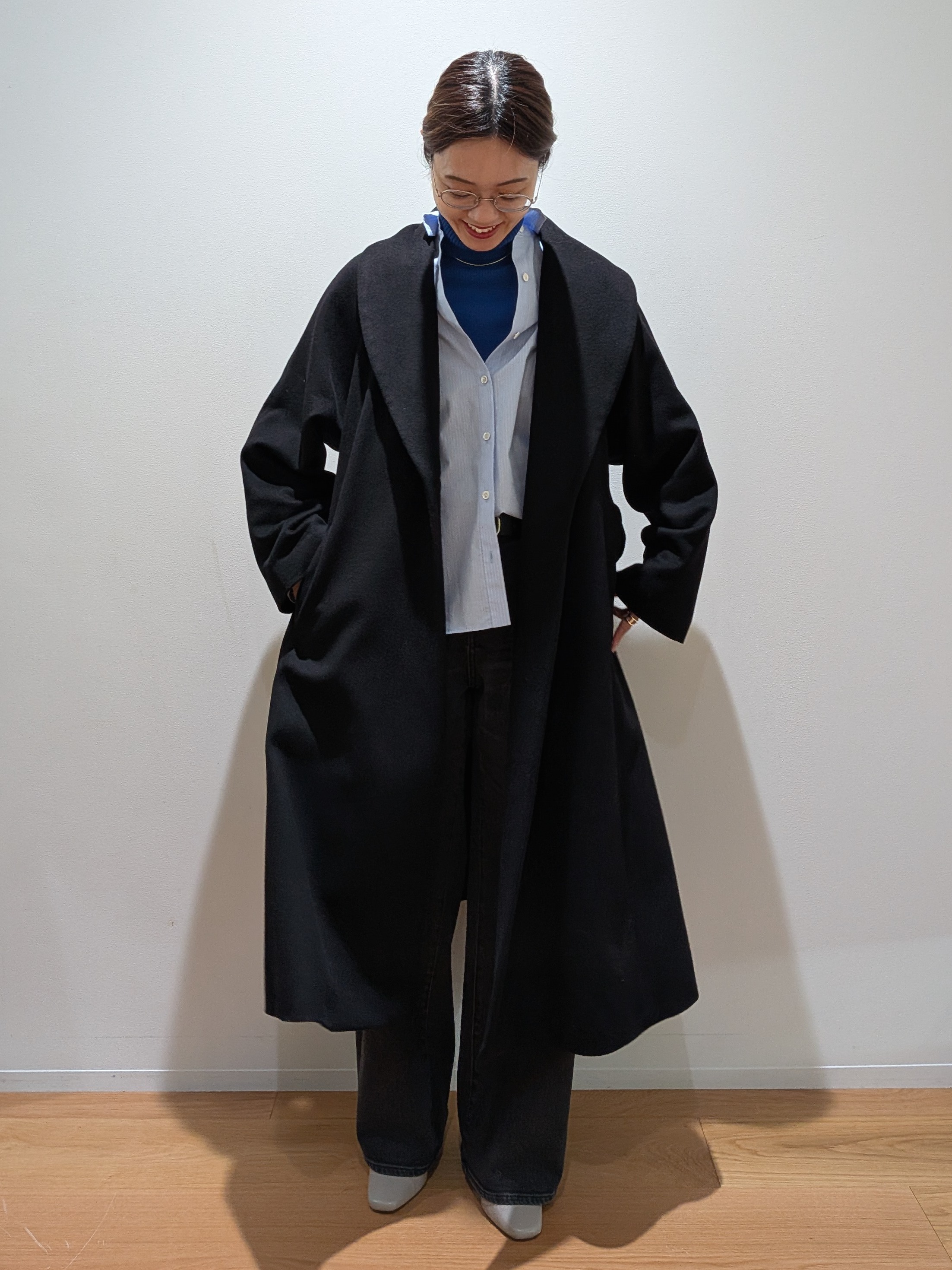 Aさんの「UNTITLED｜【6色展開/コットン100】カラーベーシックシャツ」を使ったコーディネート