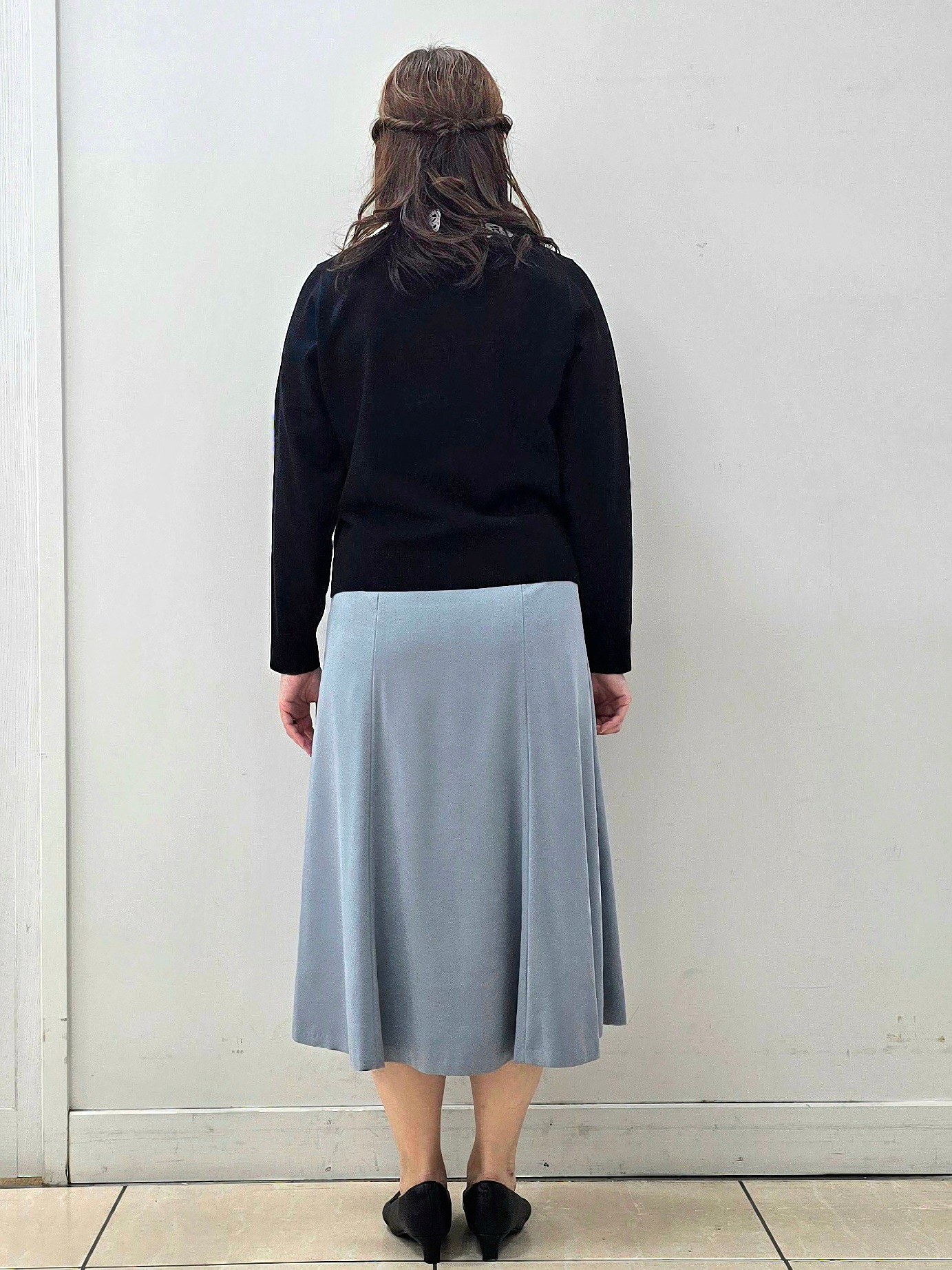 fkeさんの「Reflect｜【付け衿】レース衿付きストレッチニット」を使ったコーディネート