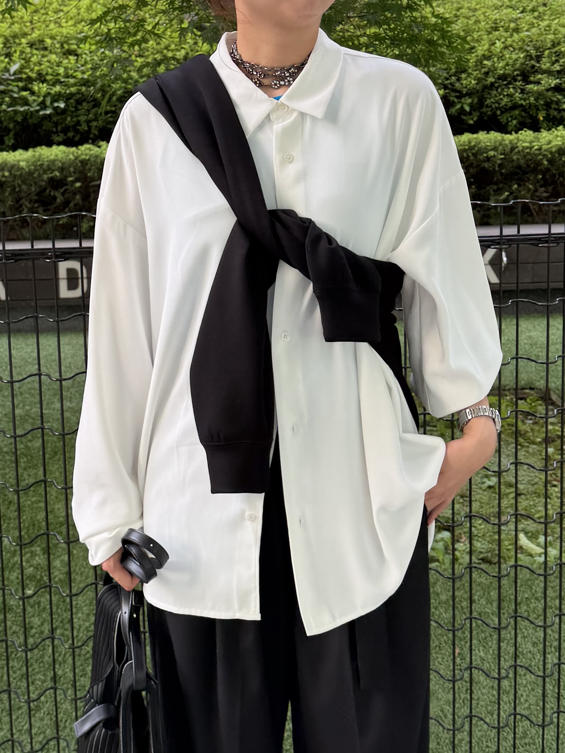 YUKAさんの「tk.TAKEO KIKUCHI｜【TOROMIシリーズ】シルキータッチハーフジップスウェット」を使ったコーディネート