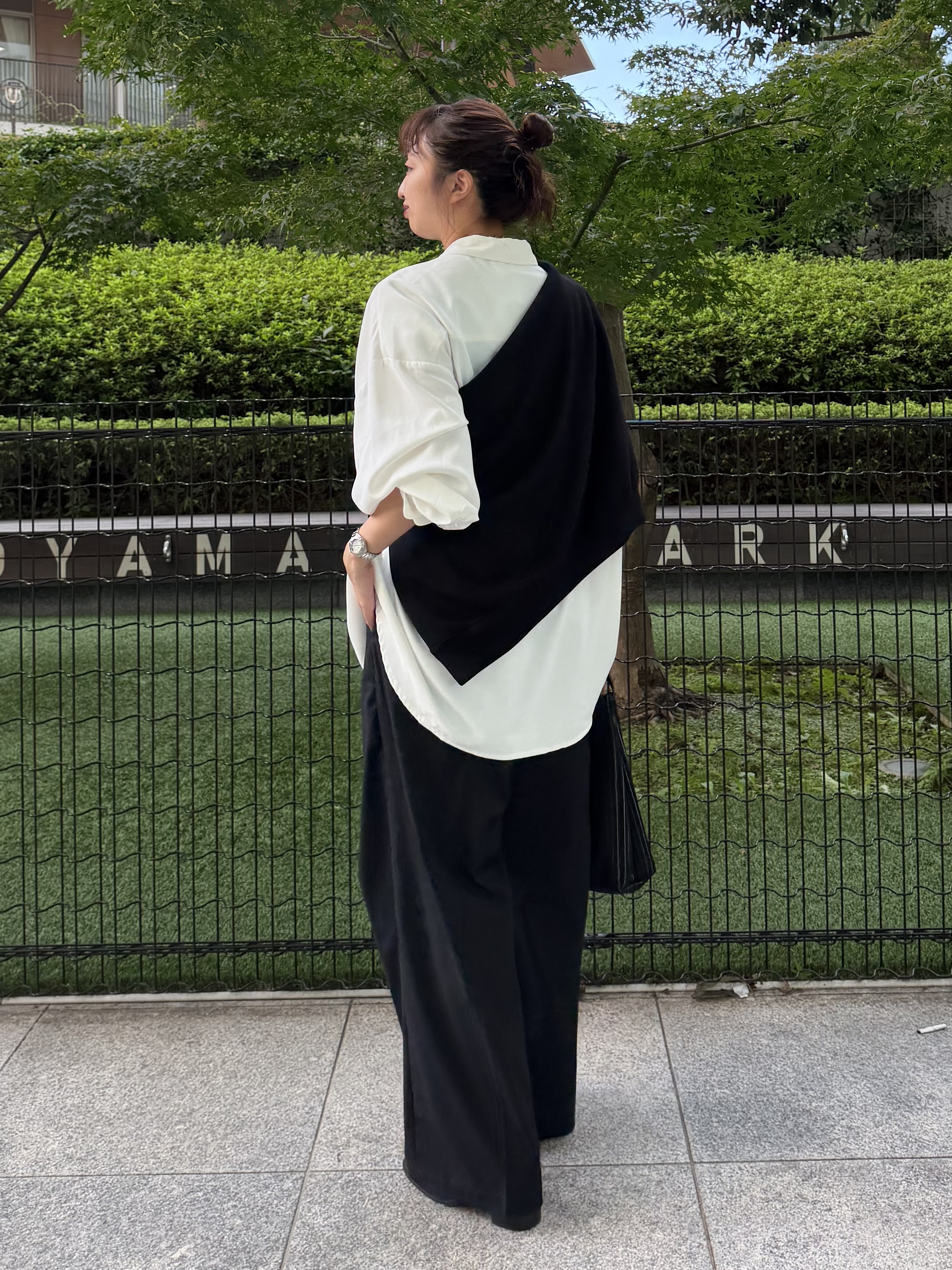 YUKAさんの「tk.TAKEO KIKUCHI｜【TOROMIシリーズ】シルキータッチハーフジップスウェット」を使ったコーディネート