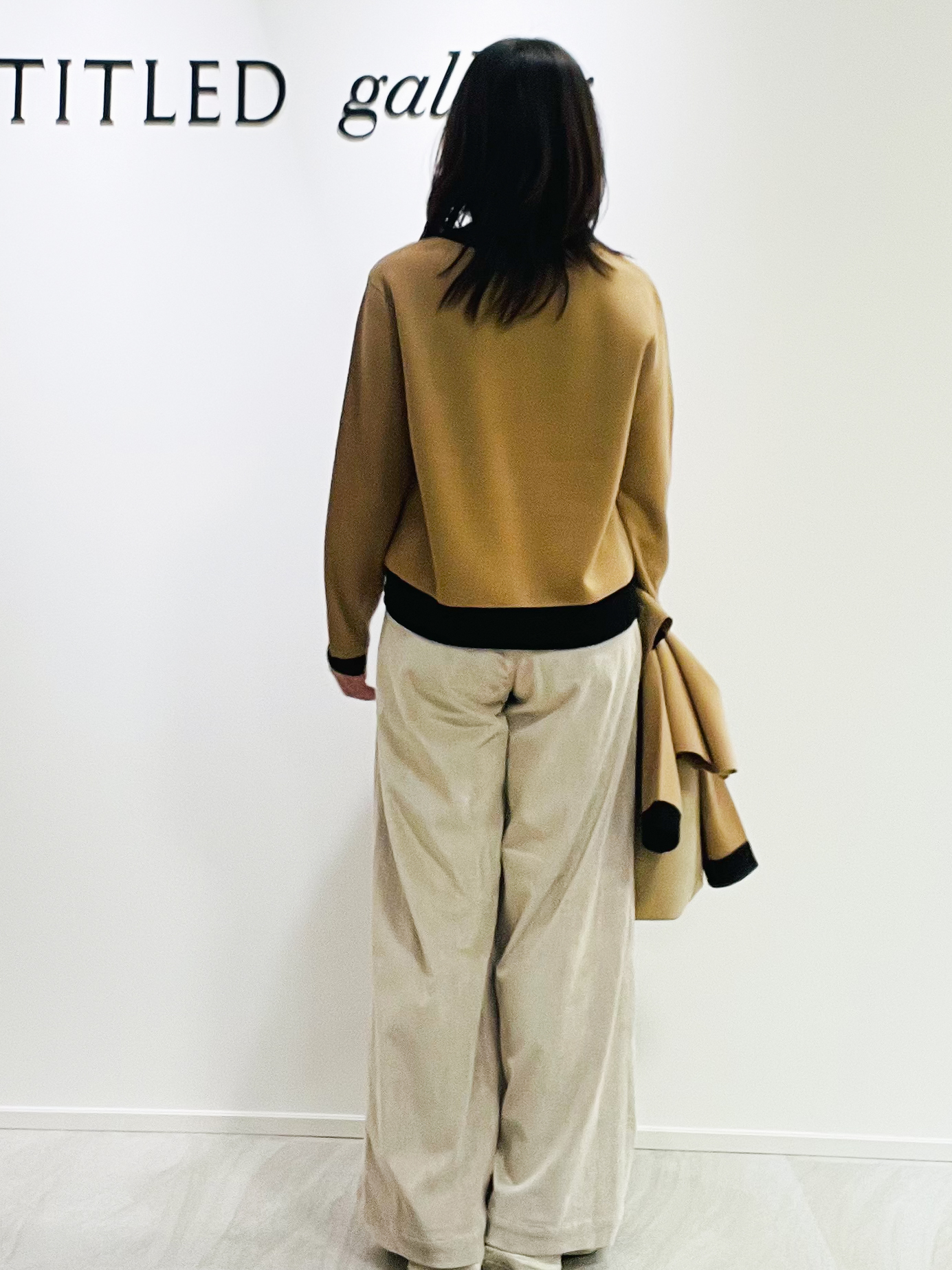めいさんの「UNTITLED｜【アンサンブル可/上品映え】モールラインクルーネックニット」を使ったコーディネート