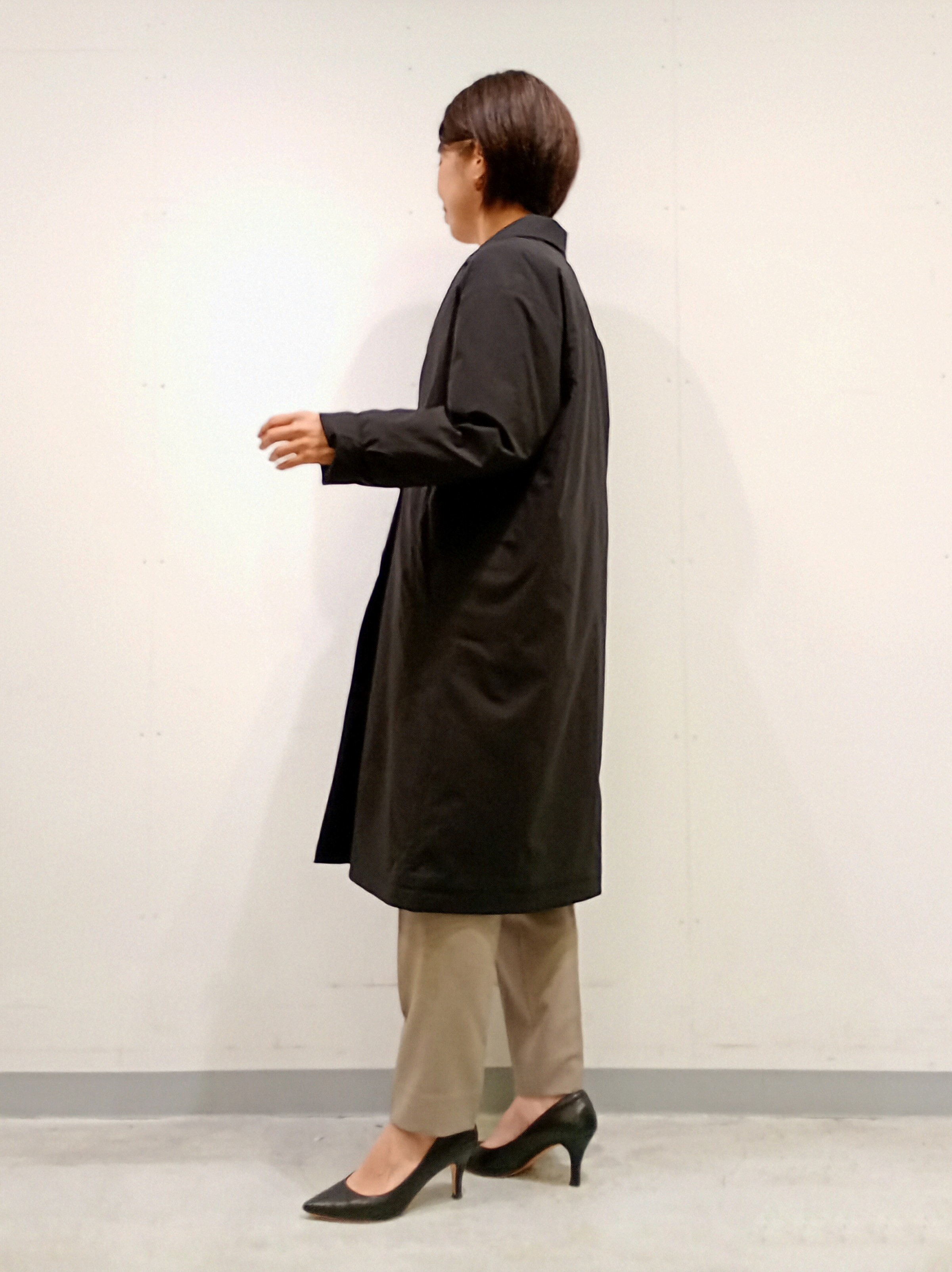 Kさんの「INDIVI｜【超軽量／蓄熱／撥水】中綿ライトチェスターコート」を使ったコーディネート