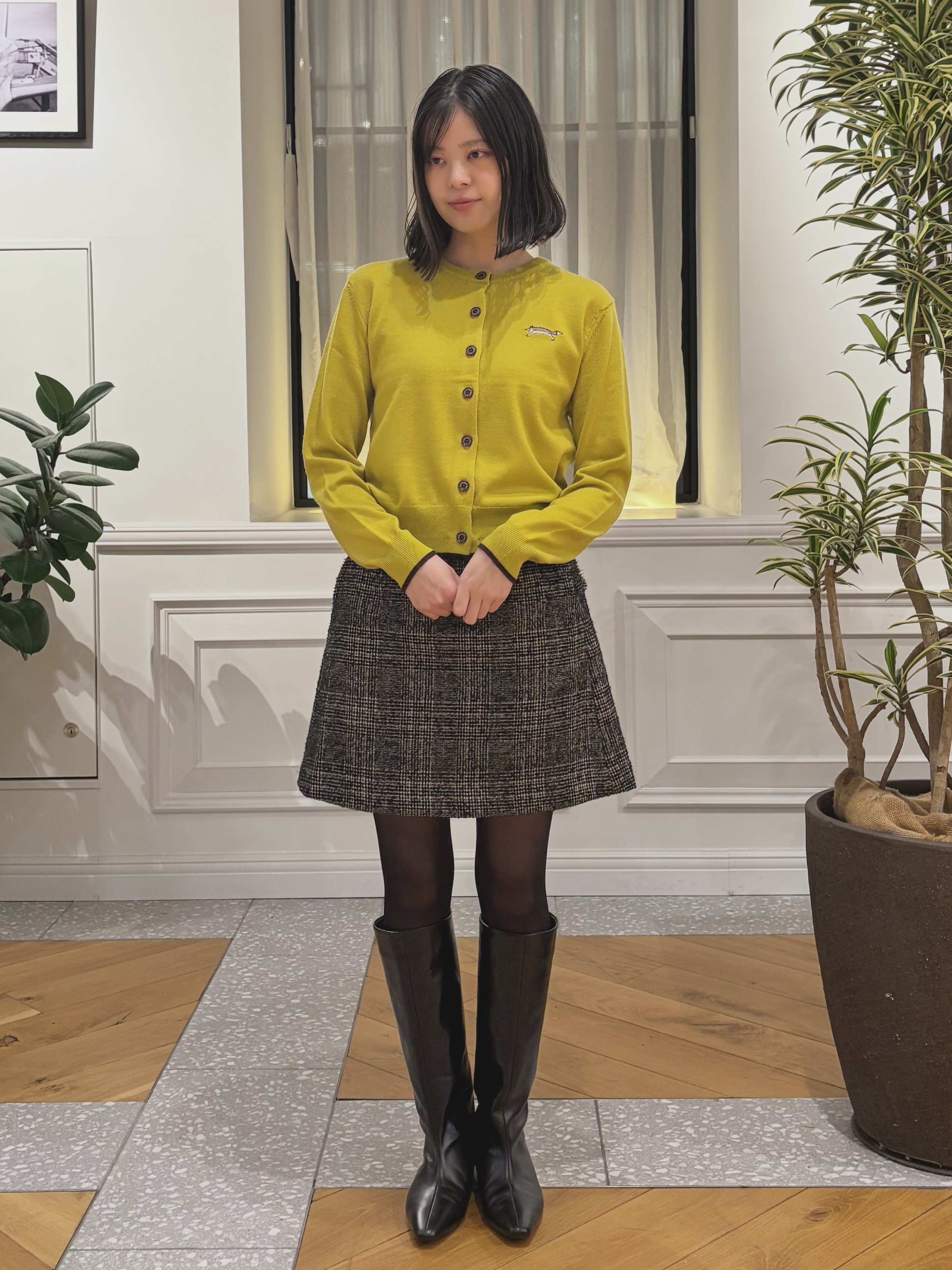 pupiさんの「DRESSTERIOR｜【STORY11月号掲載】ゼニアバルーファキャッシュウールクルーネックカーディガン」を使ったコーディネート