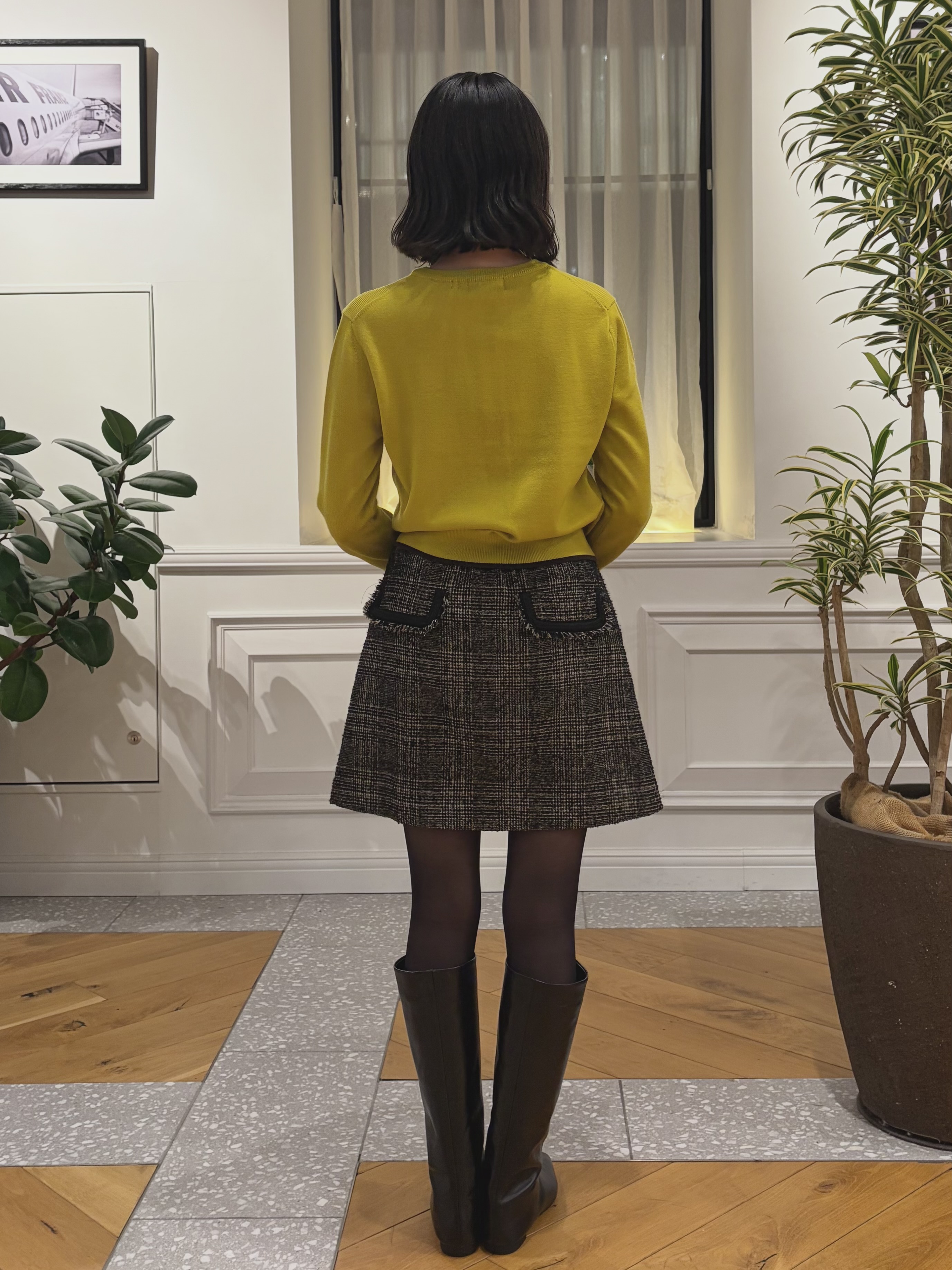pupiさんの「DRESSTERIOR｜【STORY11月号掲載】ゼニアバルーファキャッシュウールクルーネックカーディガン」を使ったコーディネート