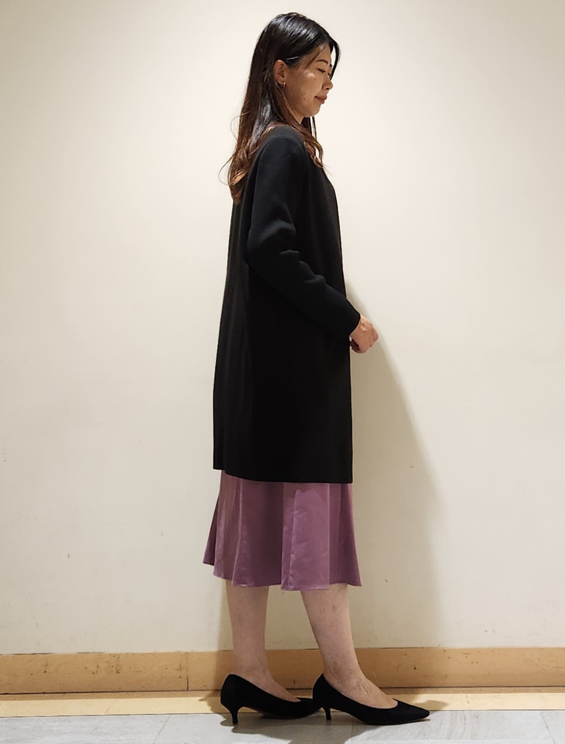 yukaさんの「COUP DE CHANCE｜【日本製】カラーレスコーディガン」を使ったコーディネート
