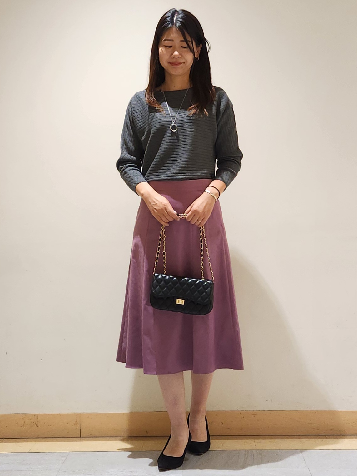 yukaさんの「COUP DE CHANCE｜【日本製】カラーレスコーディガン」を使ったコーディネート