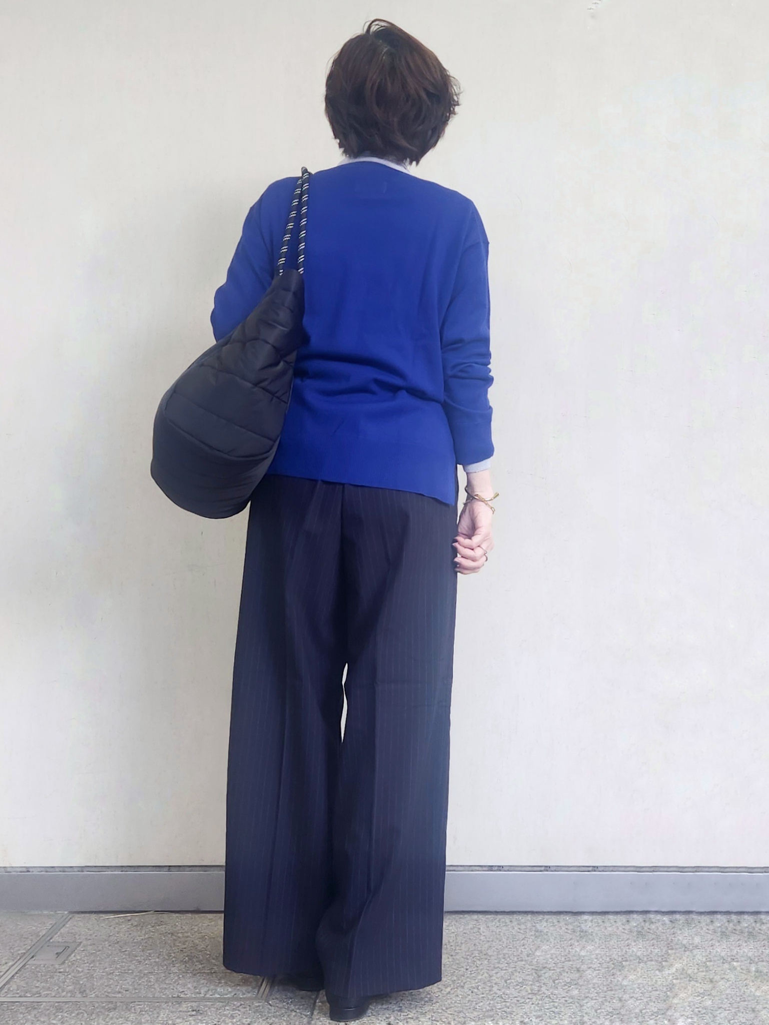 milkyさんの「OPAQUE.CLIP｜『THE』名品ボートネックニット【8col／洗濯機OK】」を使ったコーディネート