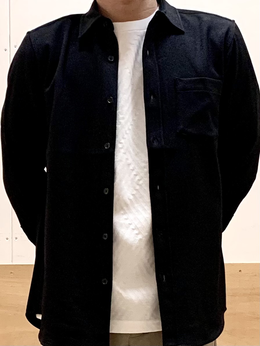 MATUさんの「THE SHOP TK｜【洗濯機OK】ウールライク 長袖オックスシャツ」を使ったコーディネート