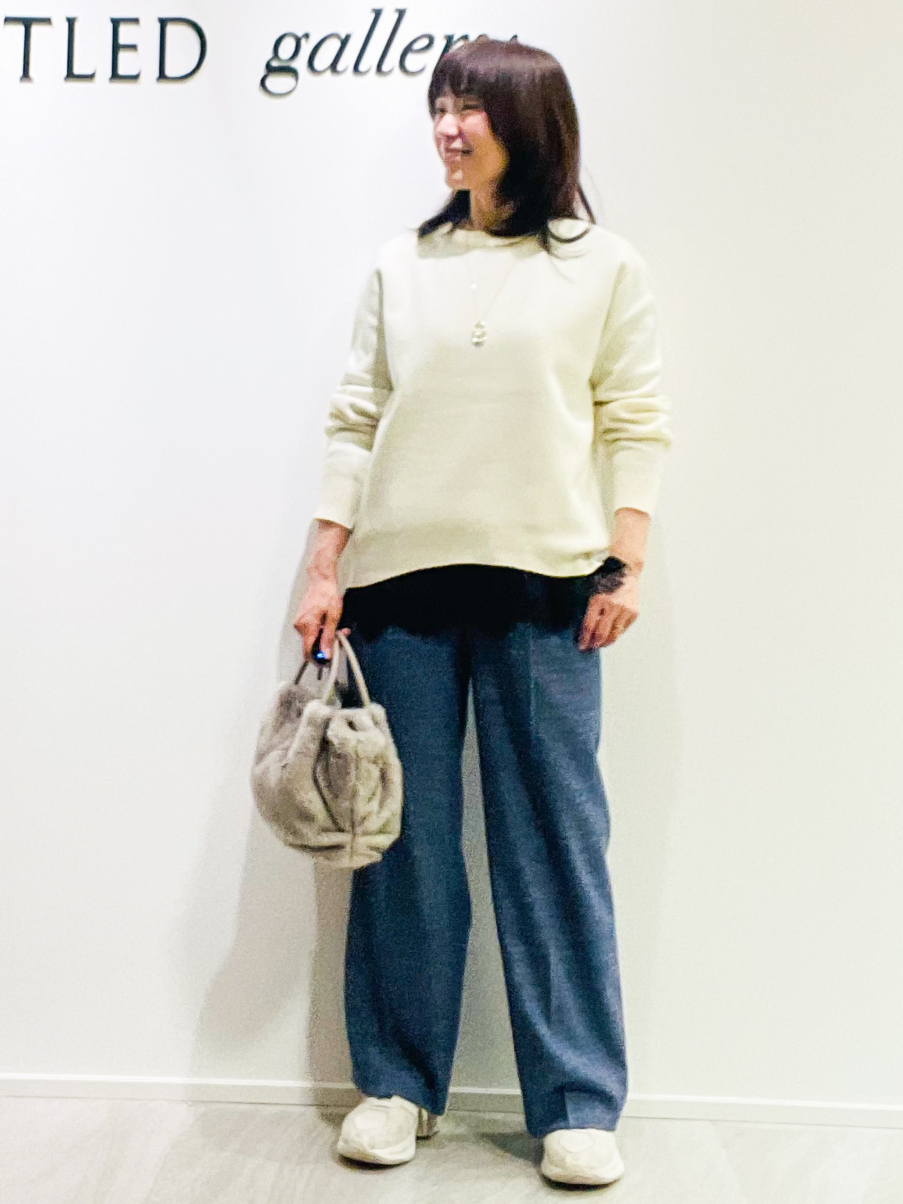 めいさんの「UNTITLED｜【撥水/軽量/薄中綿入り】スタンドカラーコート」を使ったコーディネート