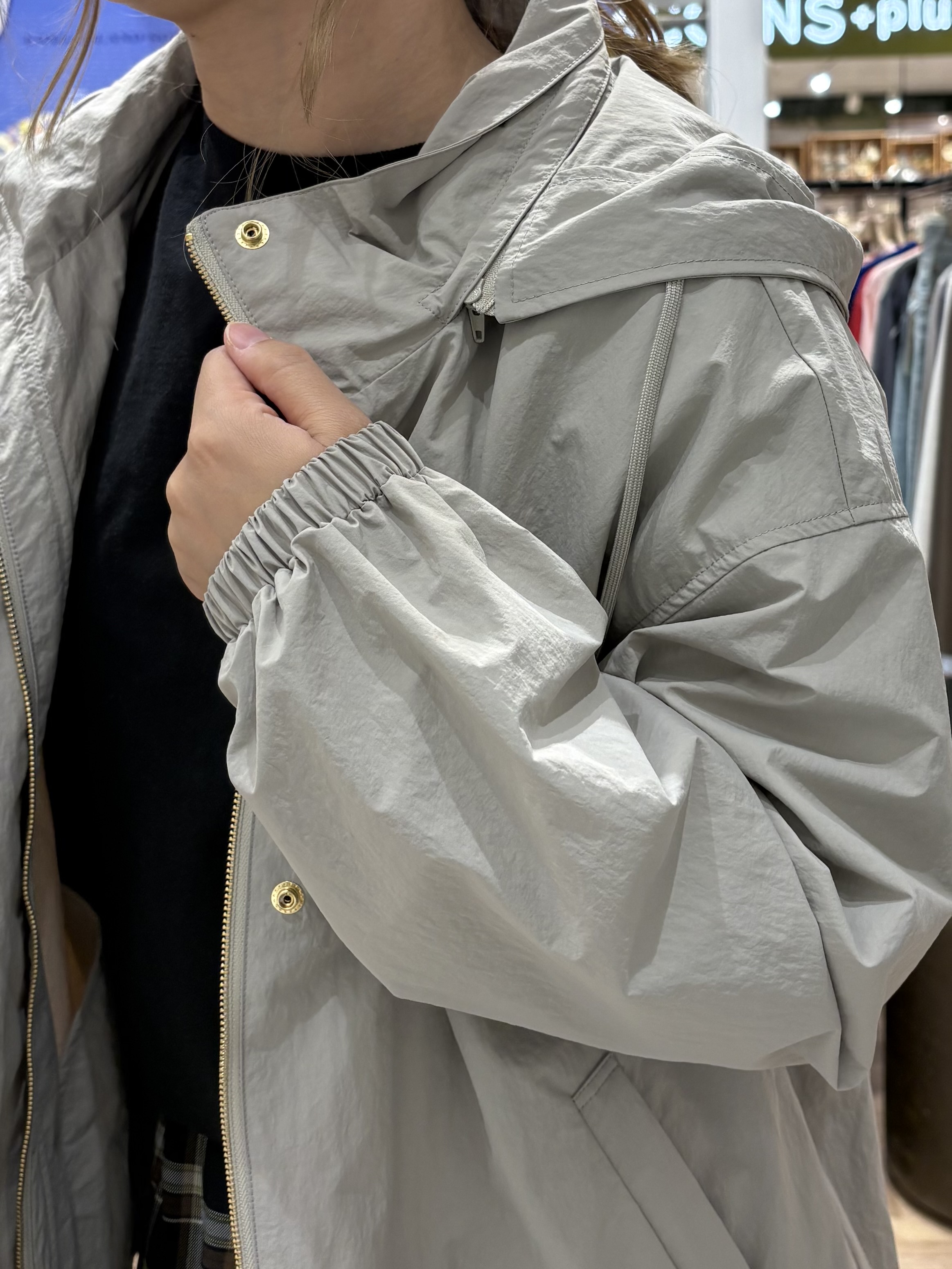 yuinaさんの「Dessin｜【洗える/7色展開/XS-L】バックヘンリーミニ裏毛 長袖」を使ったコーディネート