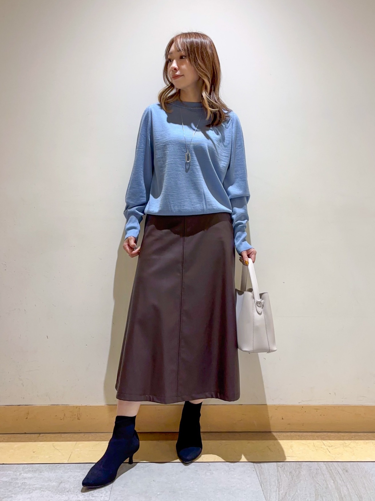 sattoさんの「UNTITLED｜【軽アウター/中綿/秋冬コート】ショートブルゾン」を使ったコーディネート