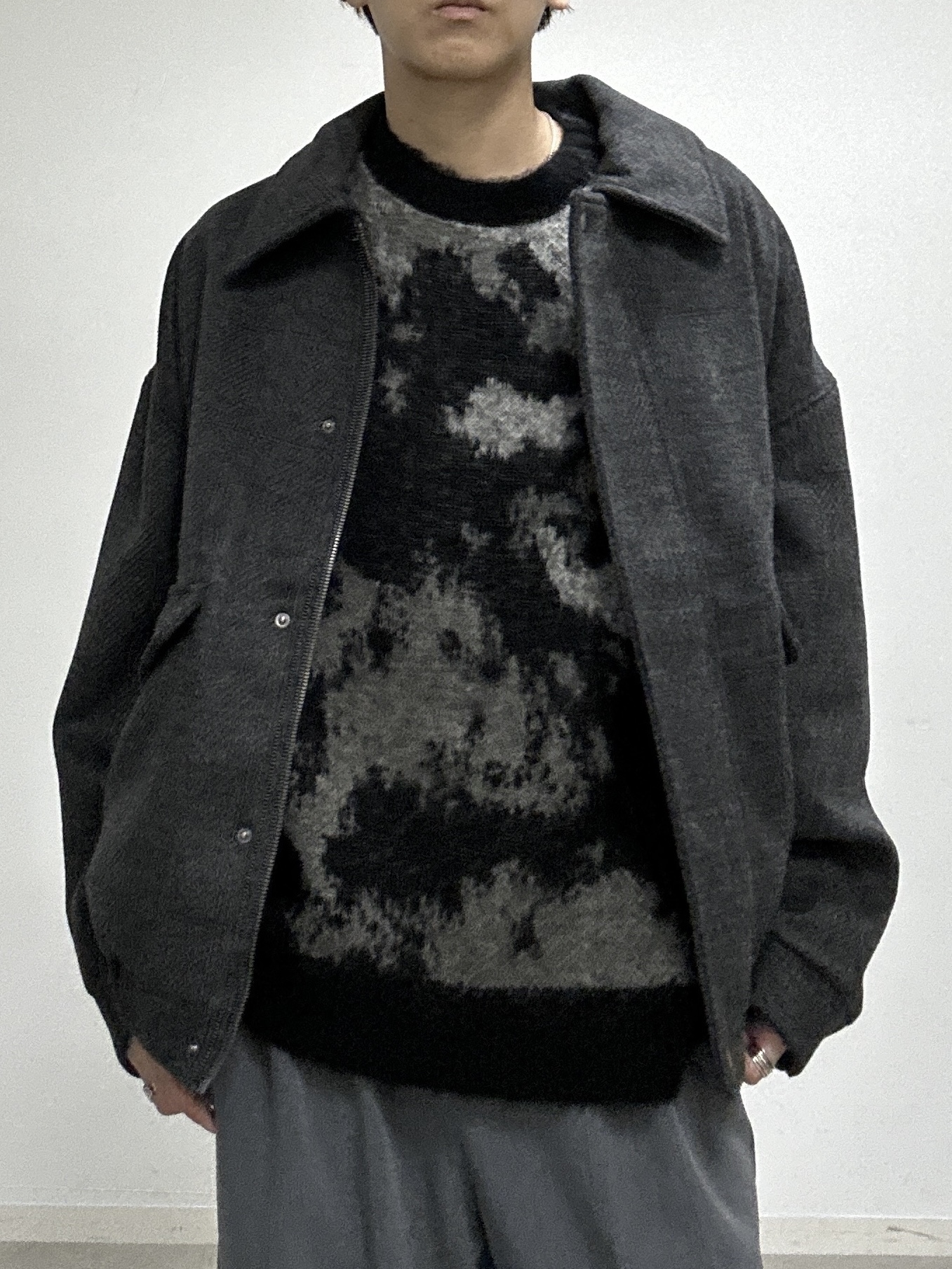 ドイさんの「tk.TAKEO KIKUCHI｜【セットアップ対応可】ベルテッドワイドスラックス」を使ったコーディネート