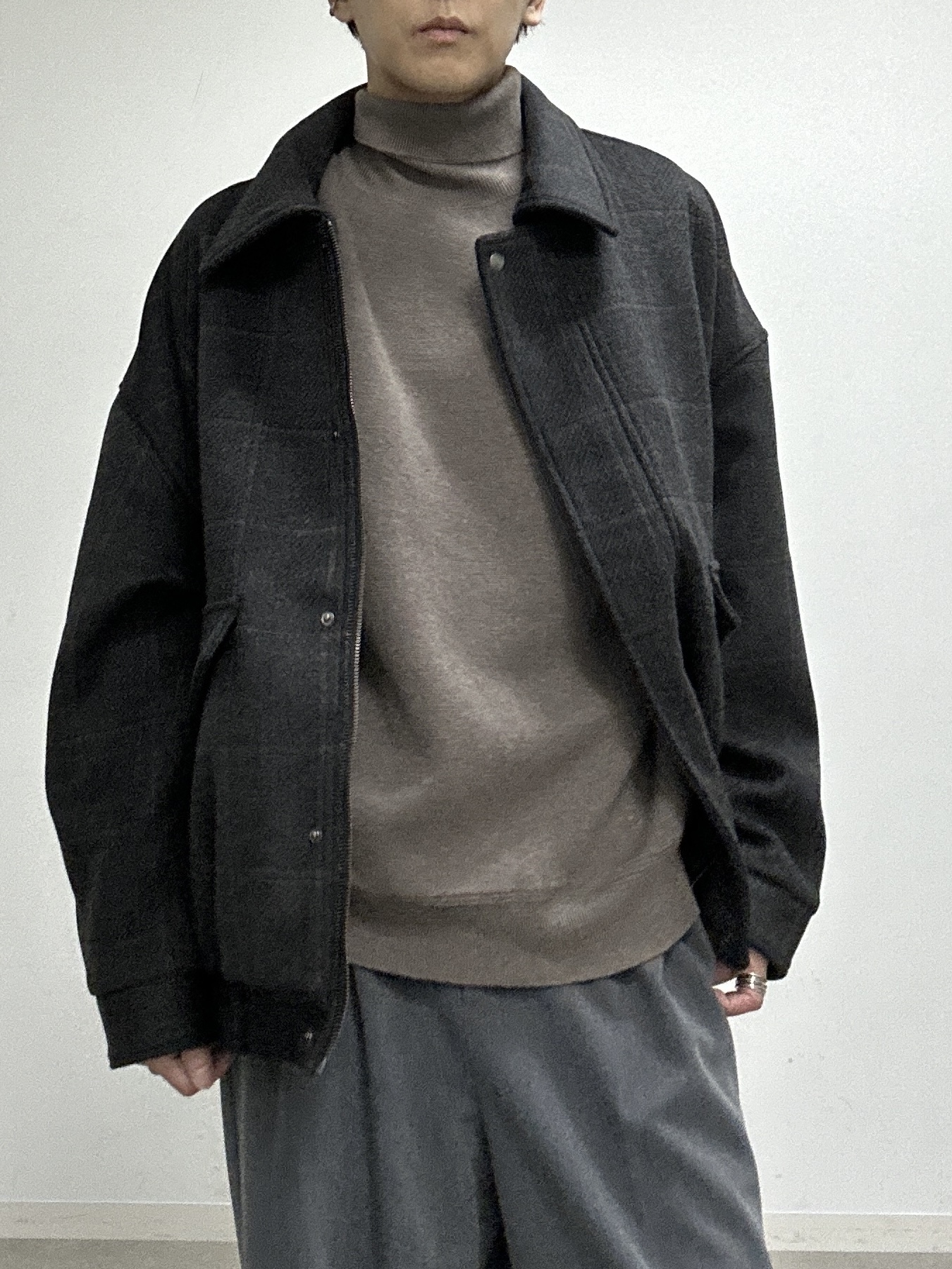ドイさんの「tk.TAKEO KIKUCHI｜【セットアップ対応可】ベルテッドワイドスラックス」を使ったコーディネート