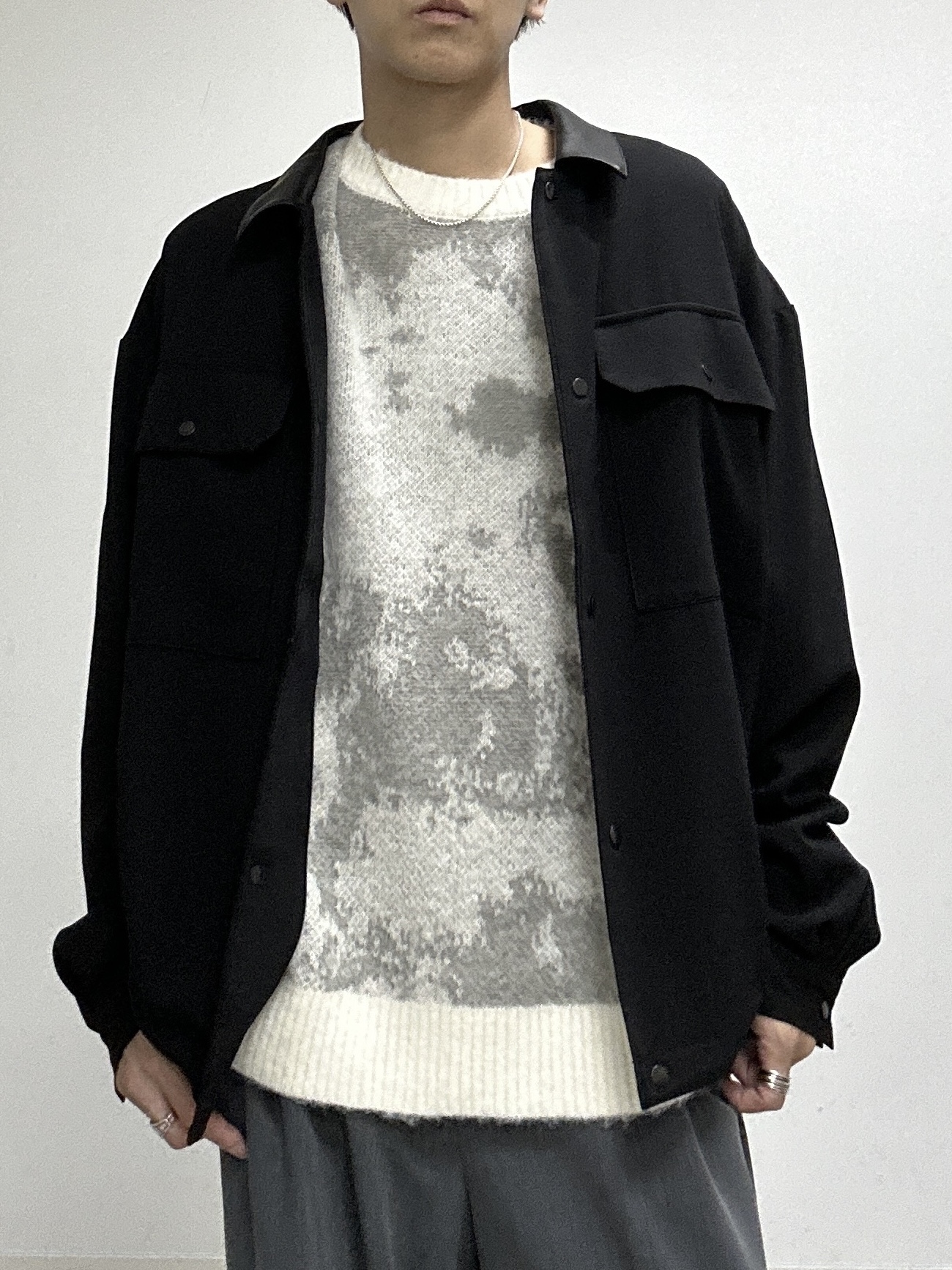 ドイさんの「tk.TAKEO KIKUCHI｜【セットアップ対応可】ベルテッドワイドスラックス」を使ったコーディネート