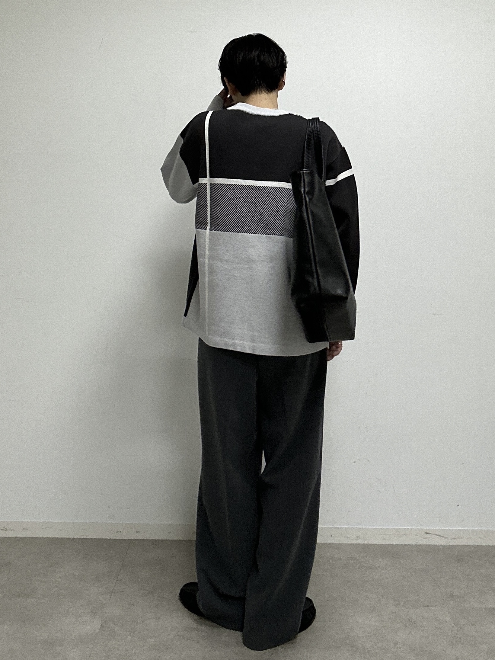 ドイさんの「tk.TAKEO KIKUCHI｜【セットアップ対応可】ベルテッドワイドスラックス」を使ったコーディネート