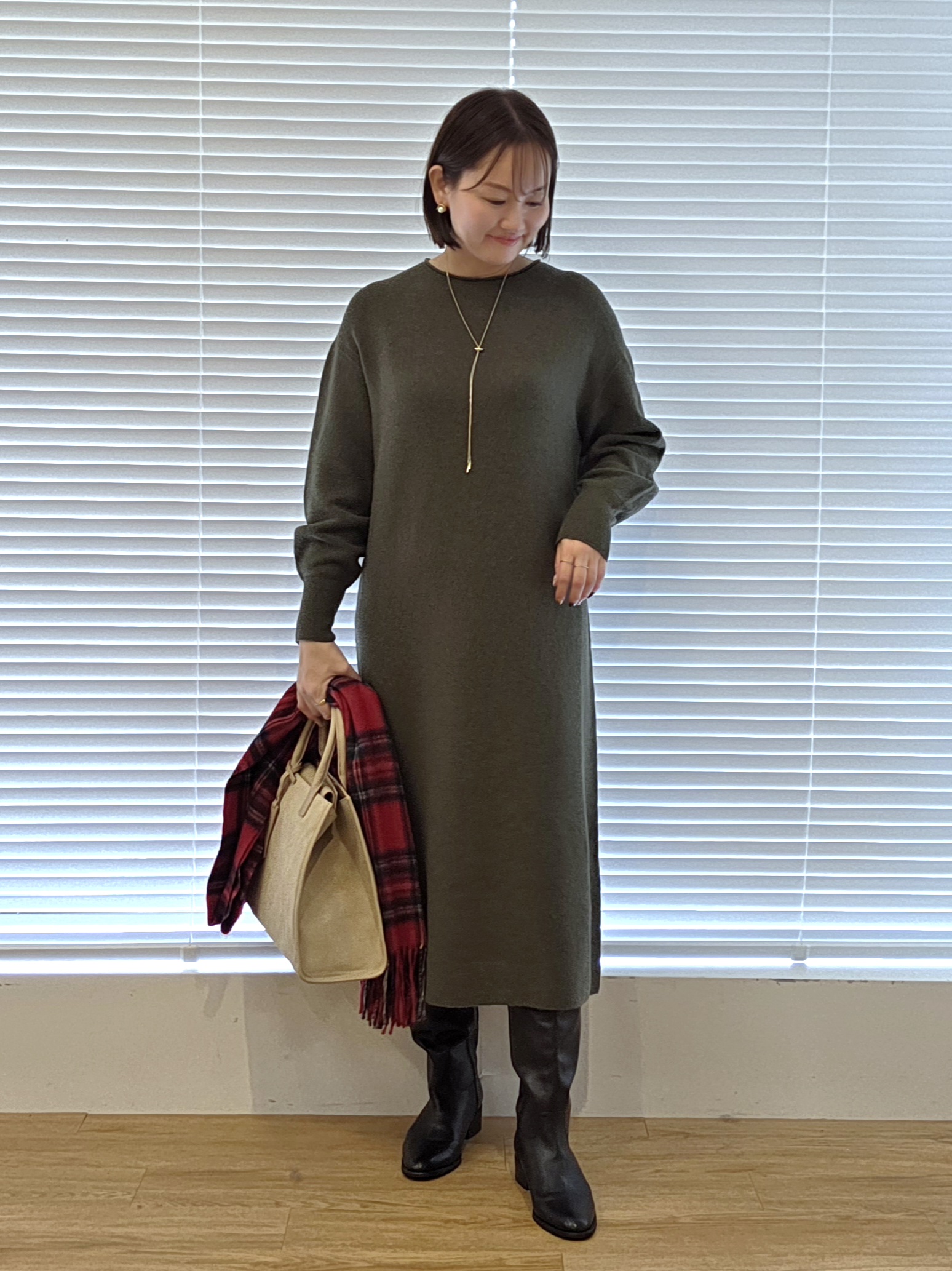 naokoさんの「UNTITLED｜【ステンレス】チェーンラリエット」を使ったコーディネート