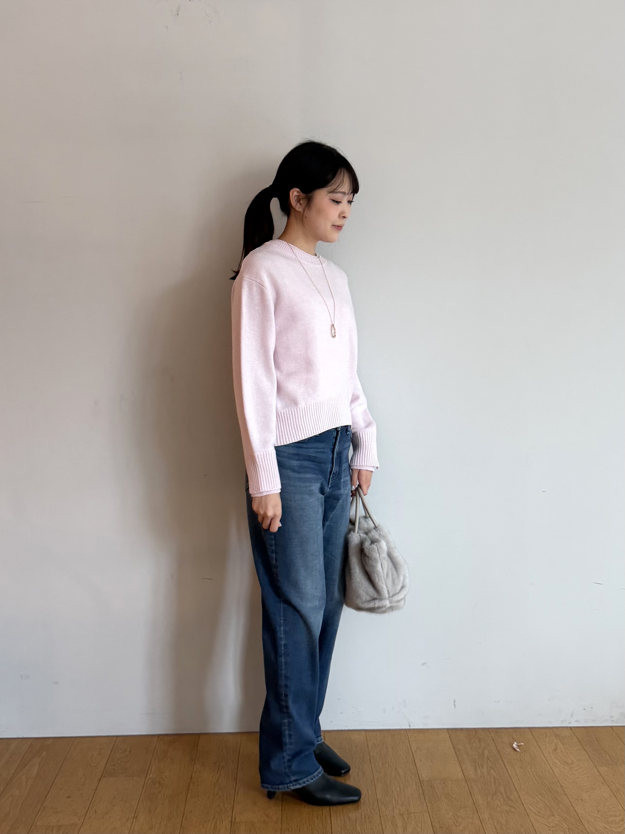 ririkaさんの「UNTITLED｜裏起毛 MAKE&times;DENIM STRAIGHT」を使ったコーディネート