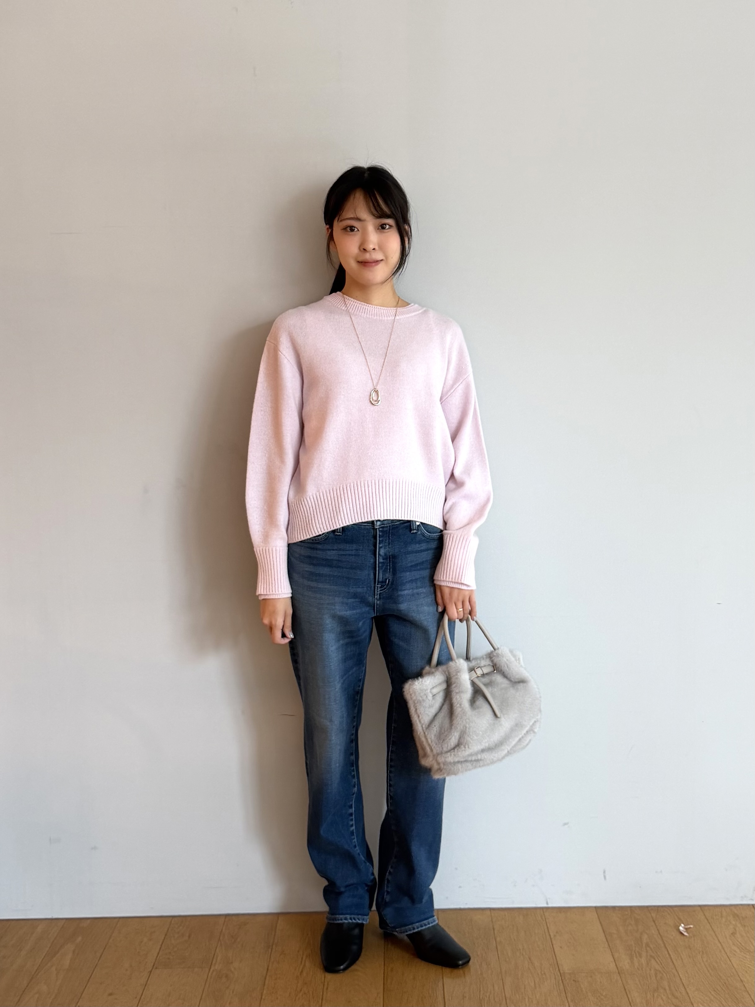 ririkaさんの「UNTITLED｜裏起毛 MAKE&times;DENIM STRAIGHT」を使ったコーディネート