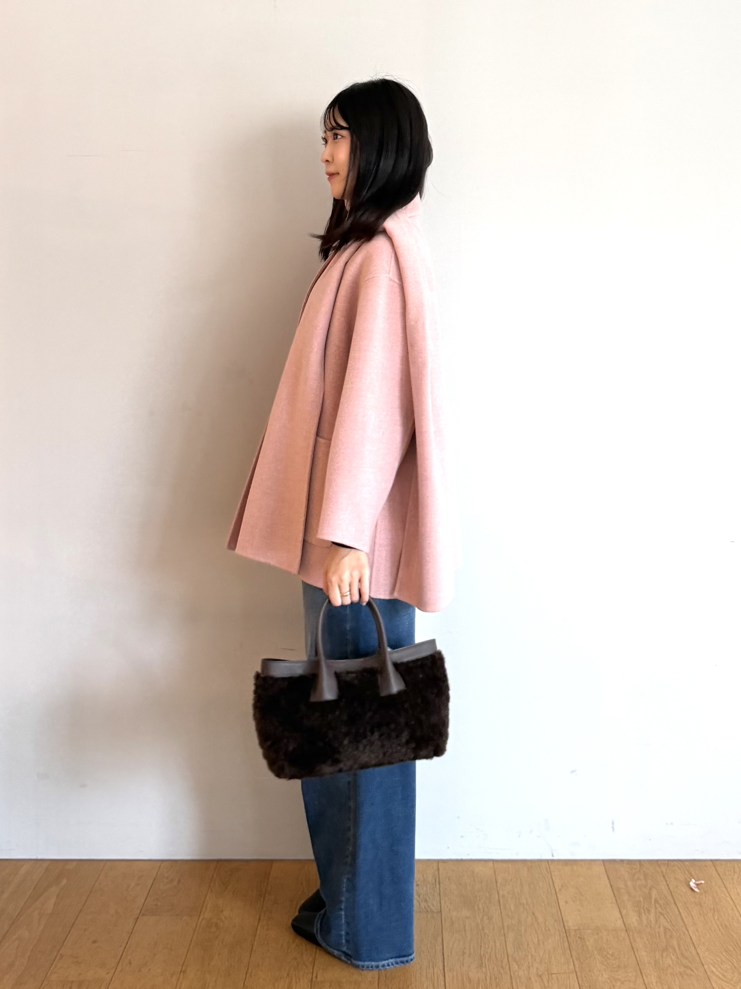 ririkaさんの「UNTITLED｜【店頭人気！/8色展開】ボリュームスリーブニットプルオーバー」を使ったコーディネート