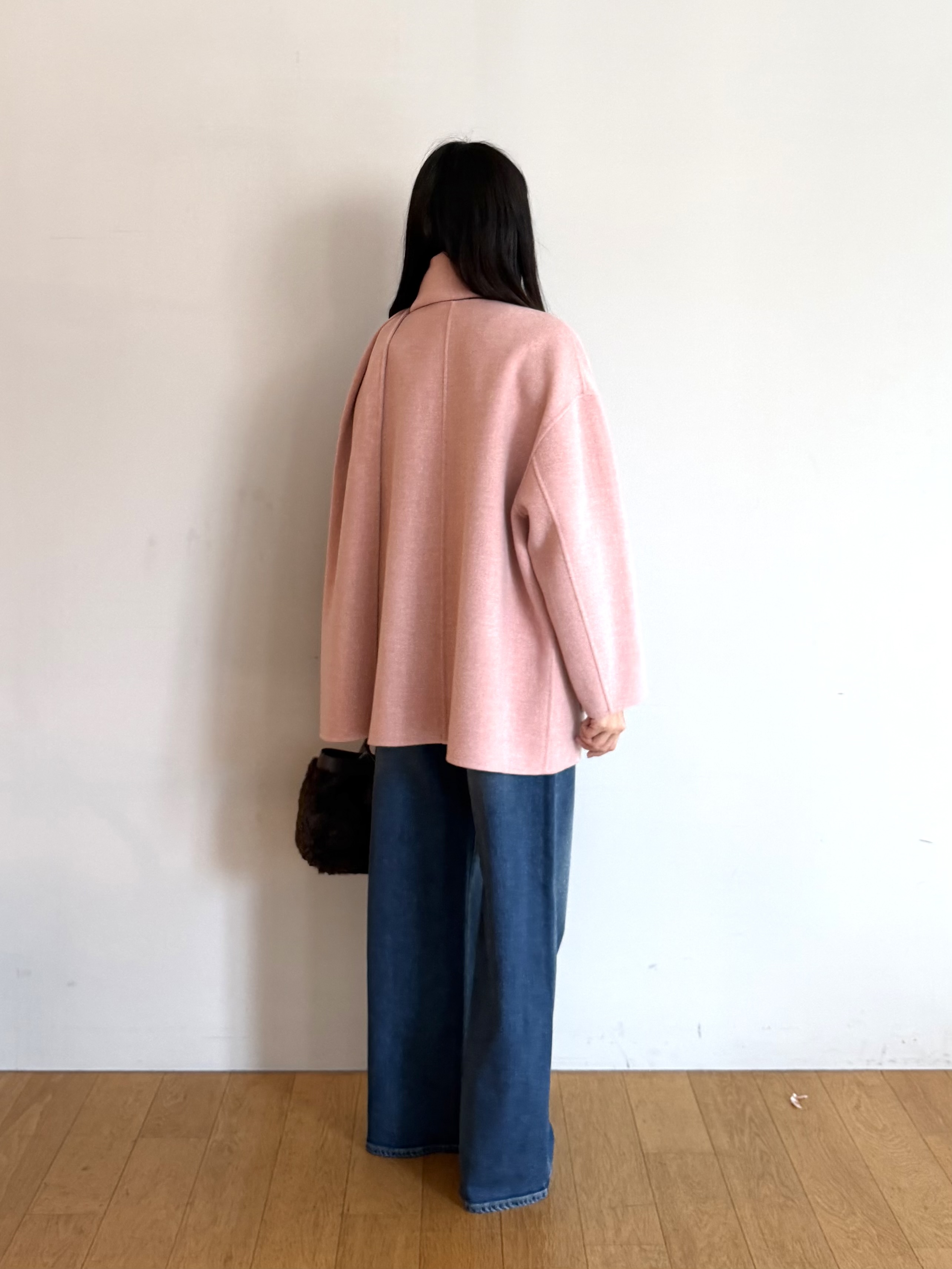 ririkaさんの「UNTITLED｜【店頭人気！/8色展開】ボリュームスリーブニットプルオーバー」を使ったコーディネート