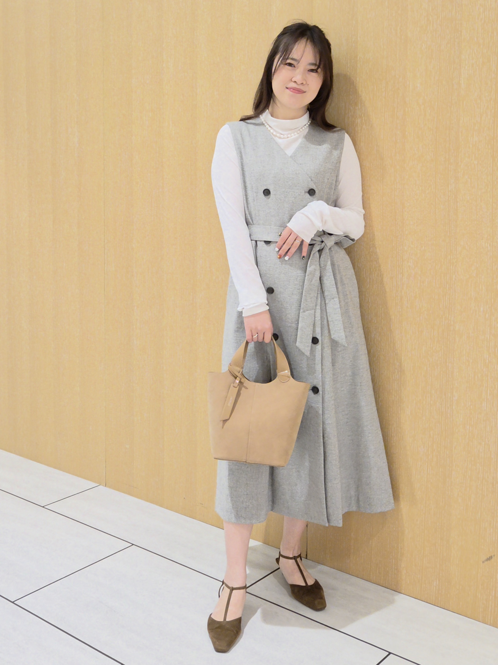 YuKaRiさんの「UNTITLED｜ネップツィードジャンスカ」を使ったコーディネート