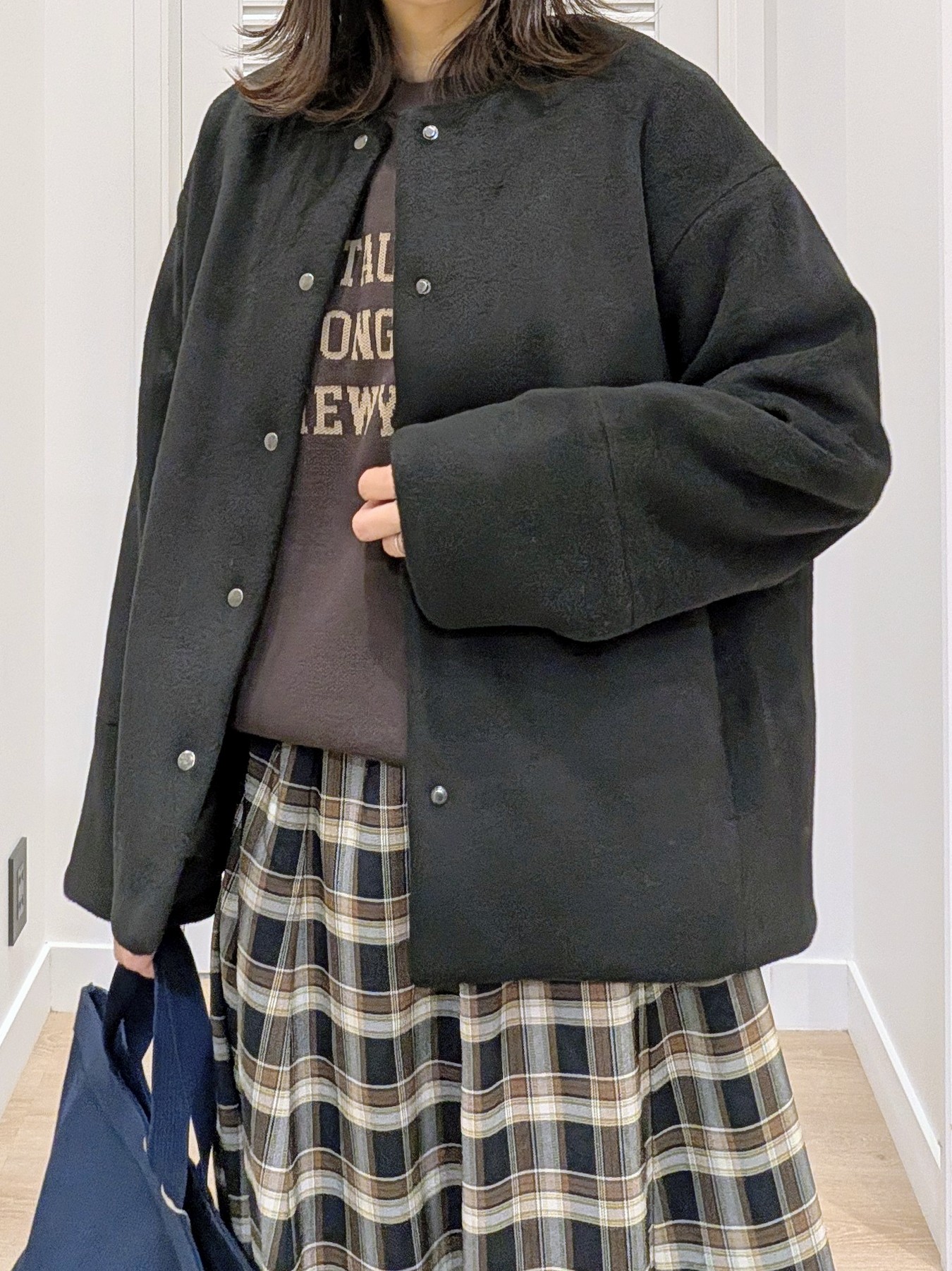 enさんの「Dessin｜ボリュームソールコインローファー」を使ったコーディネート