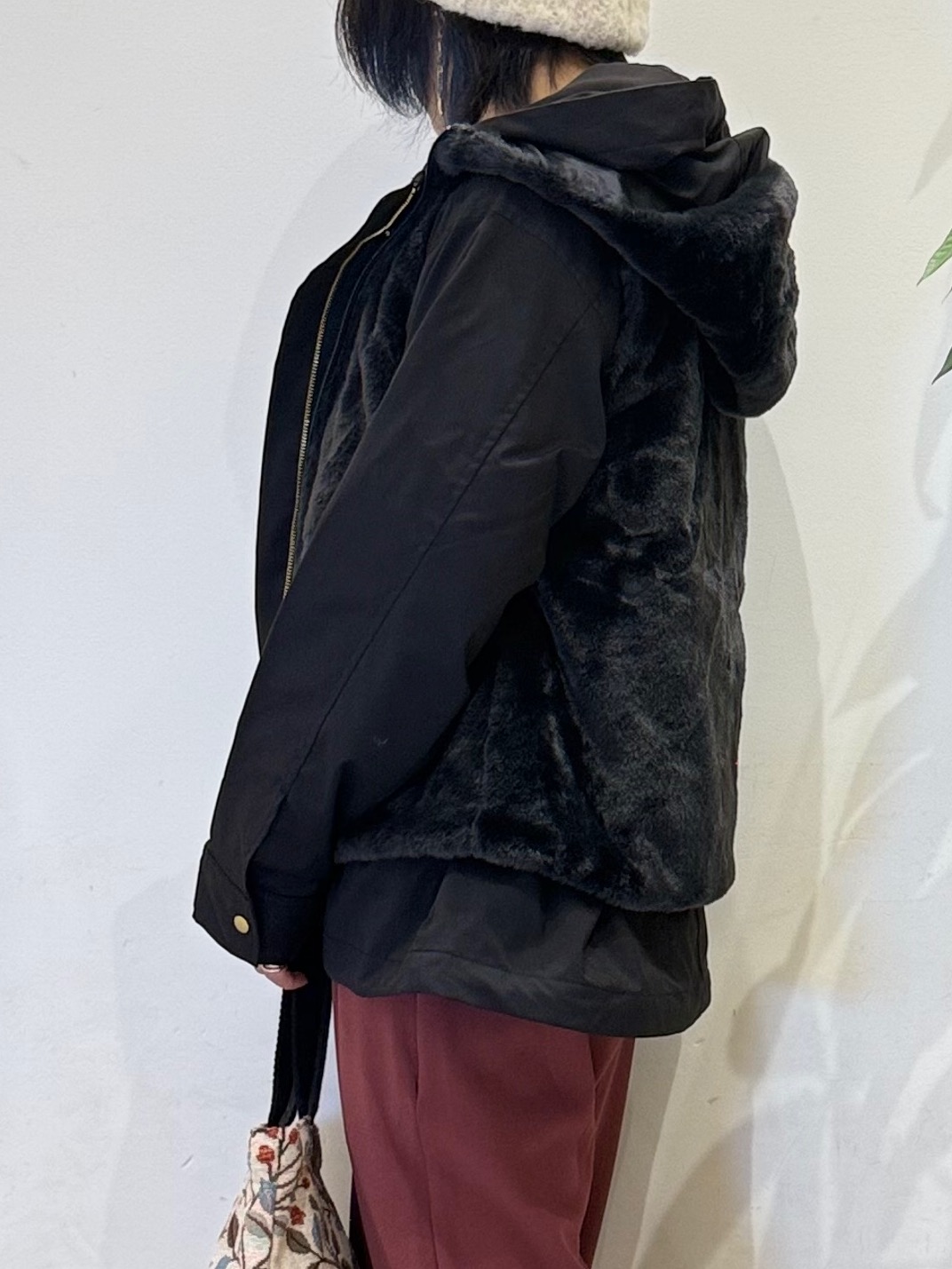 misakiさんの「SHOO･LA･RUE｜【洗濯機可/撥水/マルチWAY】ファーライナー付き 毎日欲張りマンパ」を使ったコーディネート