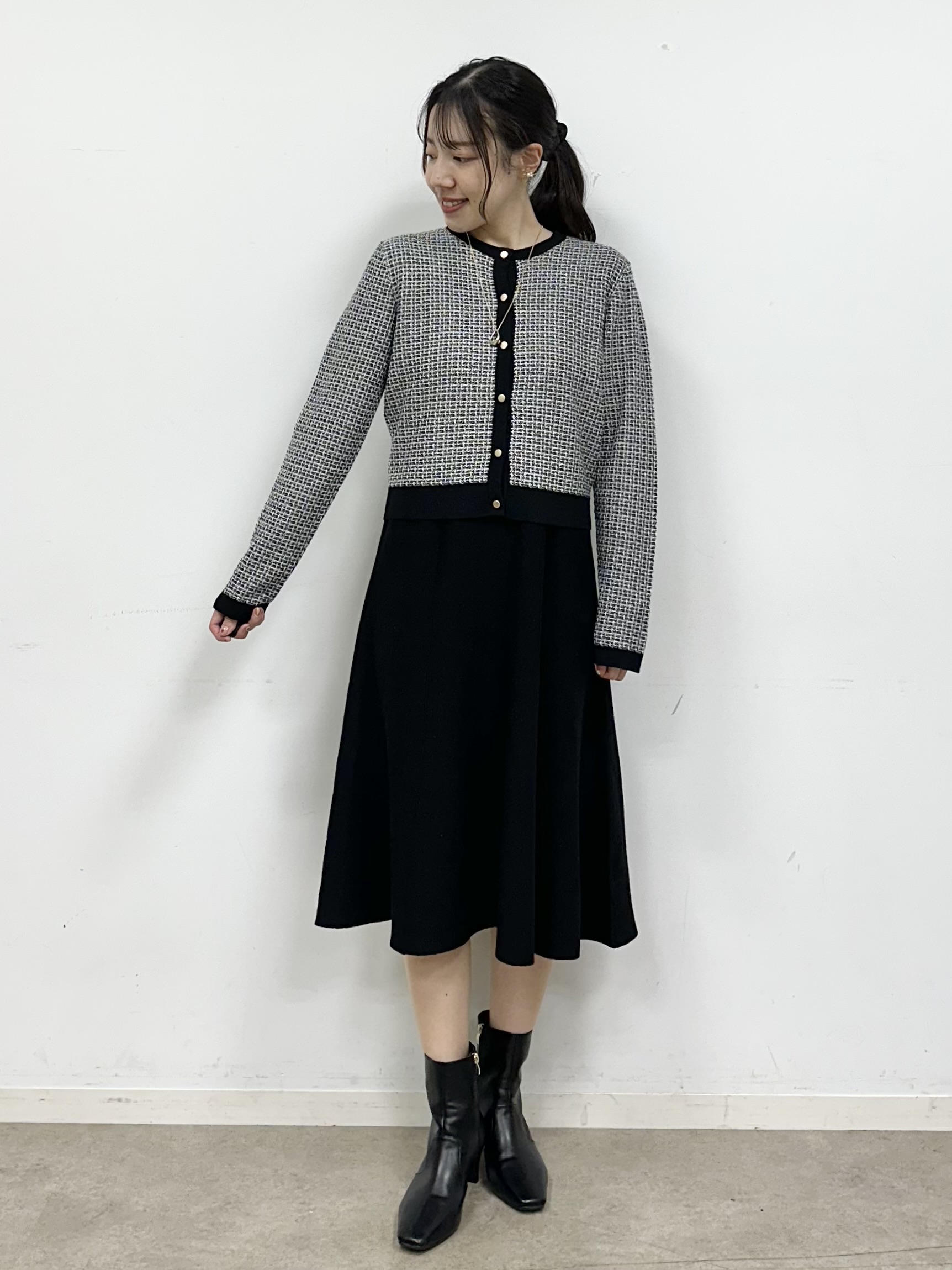 Momoさんの「Reflect｜【長さ調節可】ワントップデザインネックレス」を使ったコーディネート