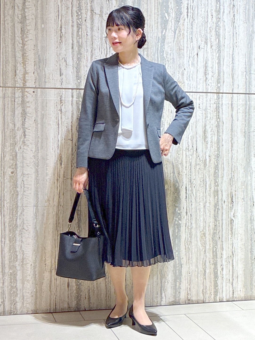  beni_gingerさんの「Reflect｜【SS-4Lサイズ／セットアップ可】匠ジャケット／ベーシックテーラード」を使ったコーディネート