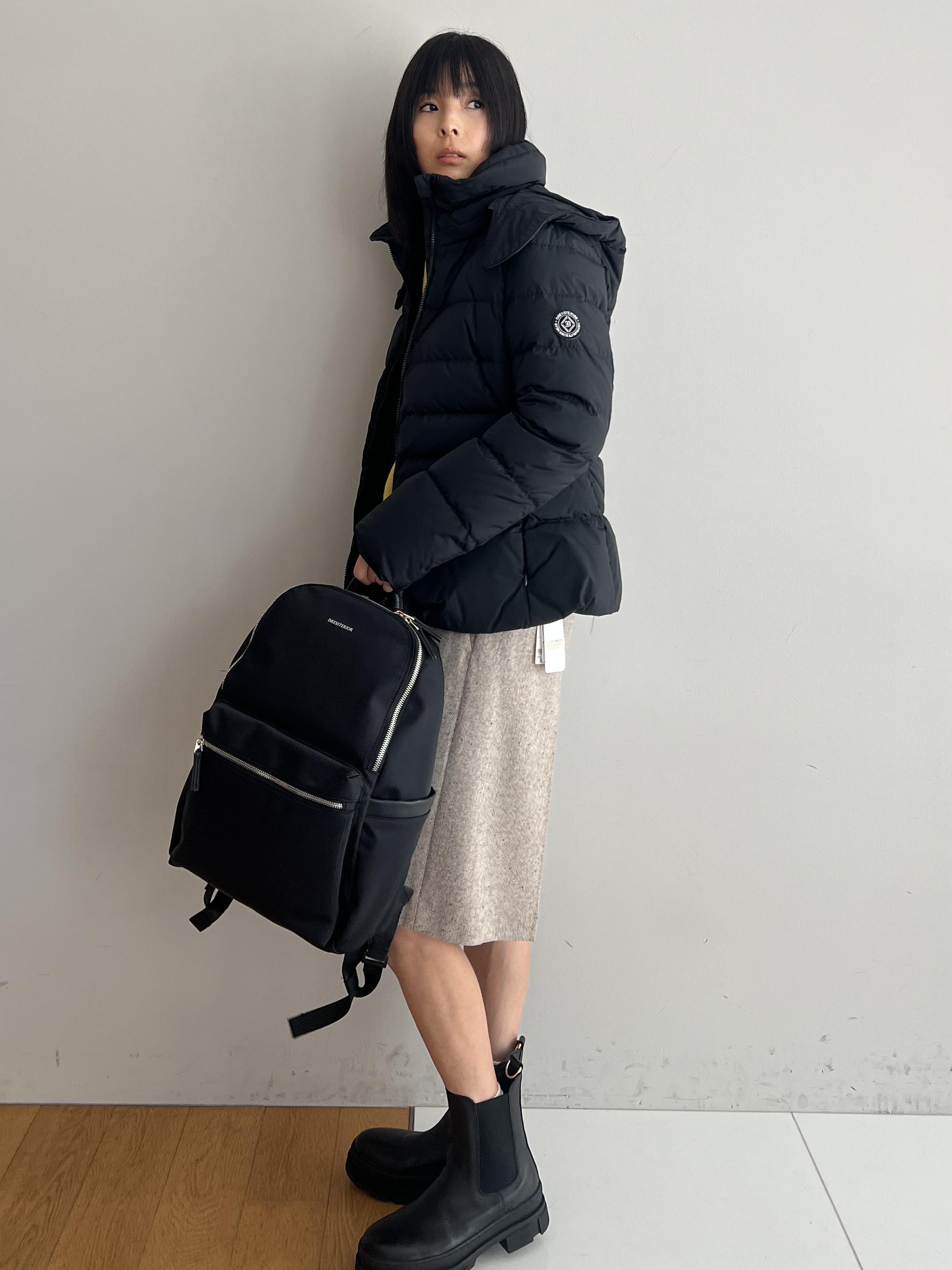 misaさんの「DRESSTERIOR｜ホワイトグースライトダウン」を使ったコーディネート