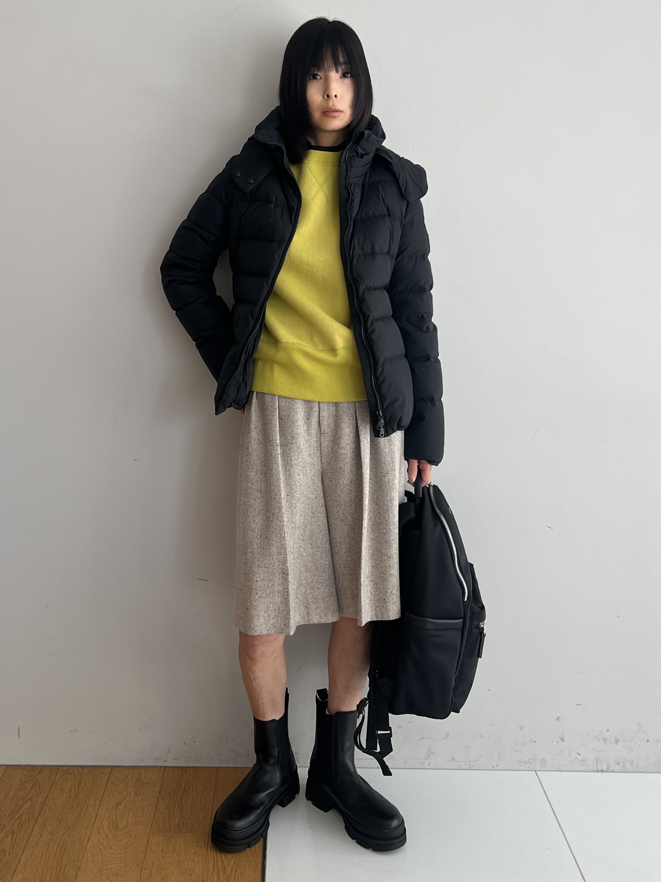 misaさんの「DRESSTERIOR｜ホワイトグースライトダウン」を使ったコーディネート