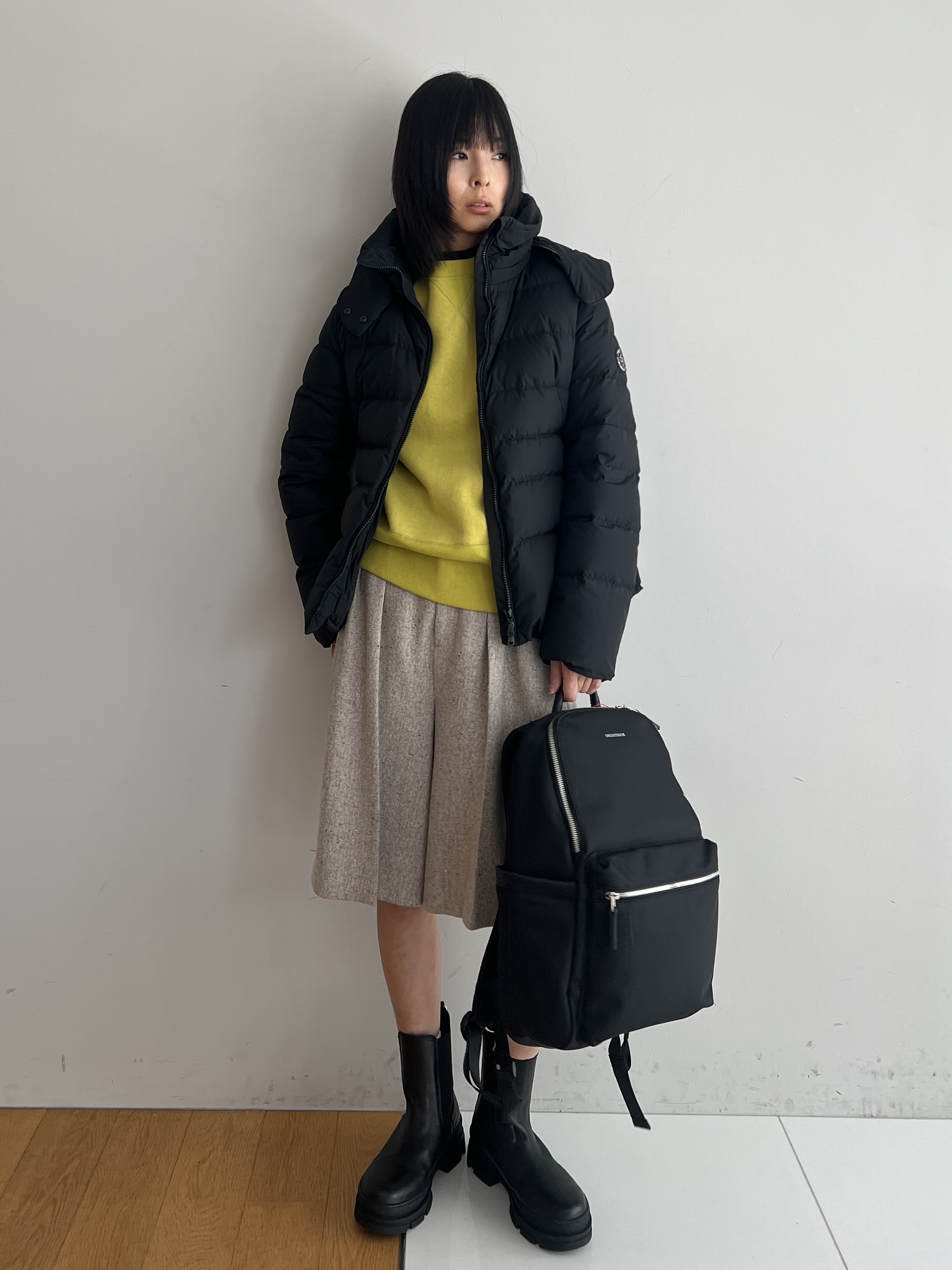 misaさんの「DRESSTERIOR｜ホワイトグースライトダウン」を使ったコーディネート