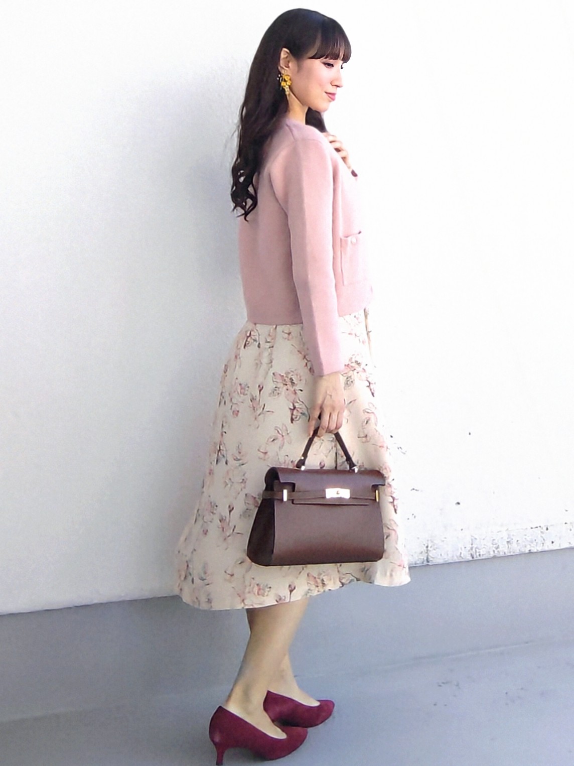 keinaさんの「SunaUna｜【手洗い可／日本製】花柄ワンピース」を使ったコーディネート