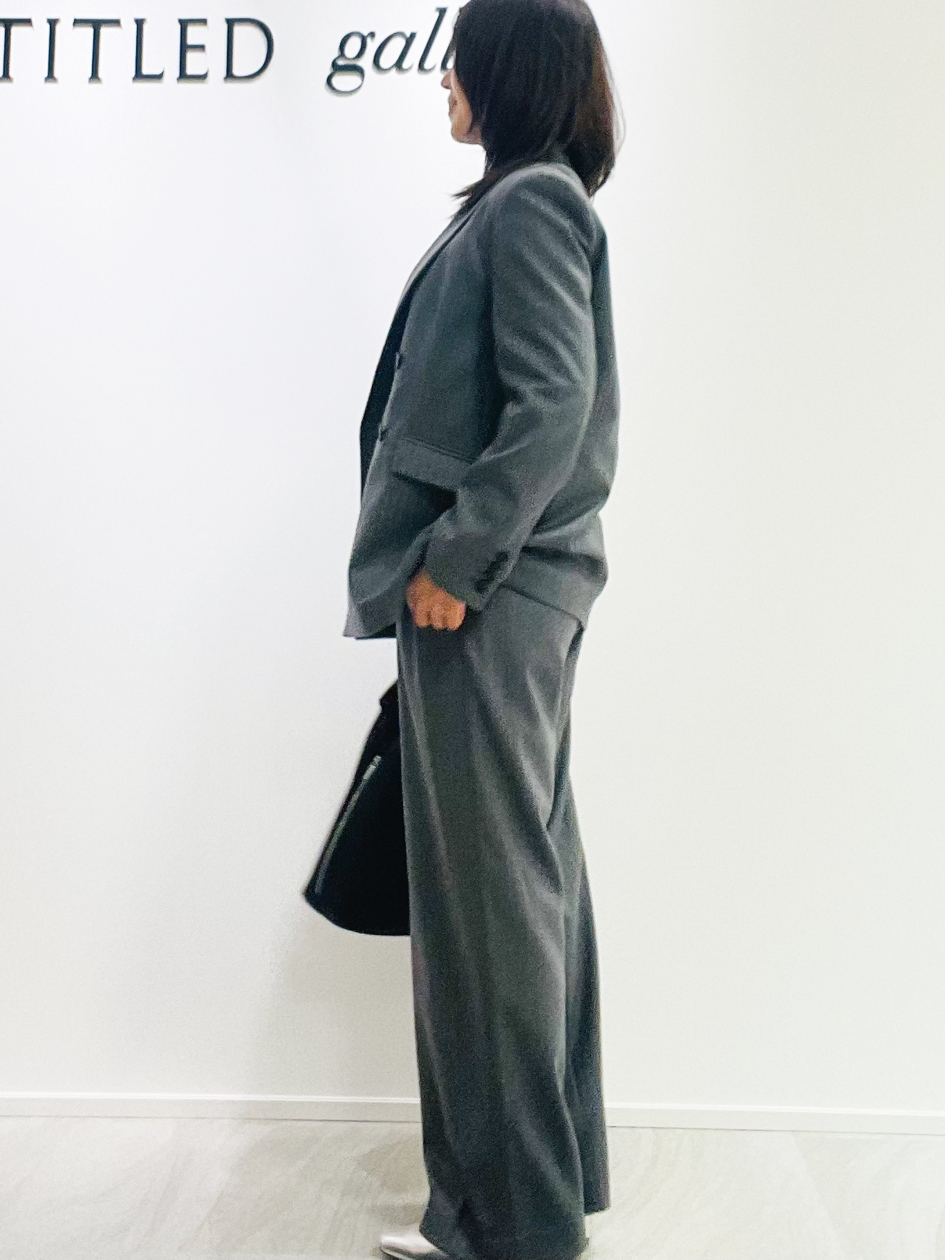 めいさんの「UNTITLED｜【セットアップ可/秋羽織り】ウールダブルジャケット」を使ったコーディネート